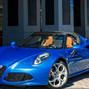 BBR Alfa Romeo 4C Spider - Misano Blue | 1:18