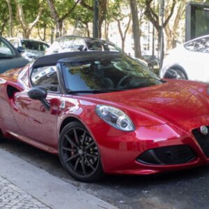 BBR Alfa Romeo 4C Spider - Competizione Red | 1:18