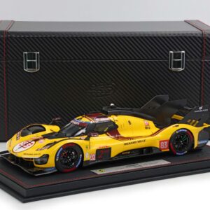 BBR Ferrari 499P Auto n. 83 2° Qatar 1812km 2025 - Giallo | 1:18
