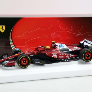 BBR Ferrari SF25 Monaco GP 2025 Shell 75 Anni Livrea Lewis Hamilton | 1:18