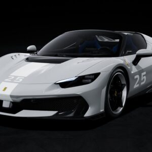 BBR フェラーリ 296 スペチアーレ A コン ストリッシャ - シャークグレー | 1:18