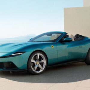 BBR Ferrari Amalfi Spider - Coastal Green | 1:18