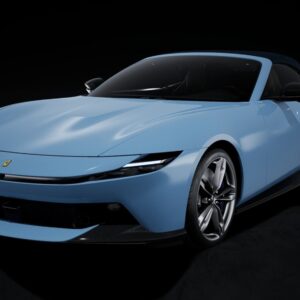 BBR Ferrari Amalfi Spider - Light Blue La Plata | 1:18