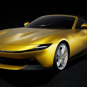 BBR Ferrari Amalfi Spider - Triple Layer Yellow | 1:18