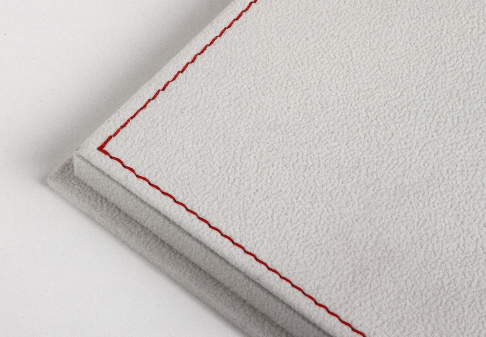 BBR Showcase Light Beige Alcantara Base Red Stitching (4 Pcs Box) | 1:18 - 画像8