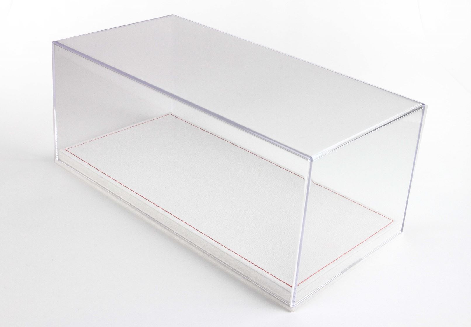 BBR Showcase Light Beige Alcantara Base Red Stitching (4 Pcs Box) | 1:18 - 画像2