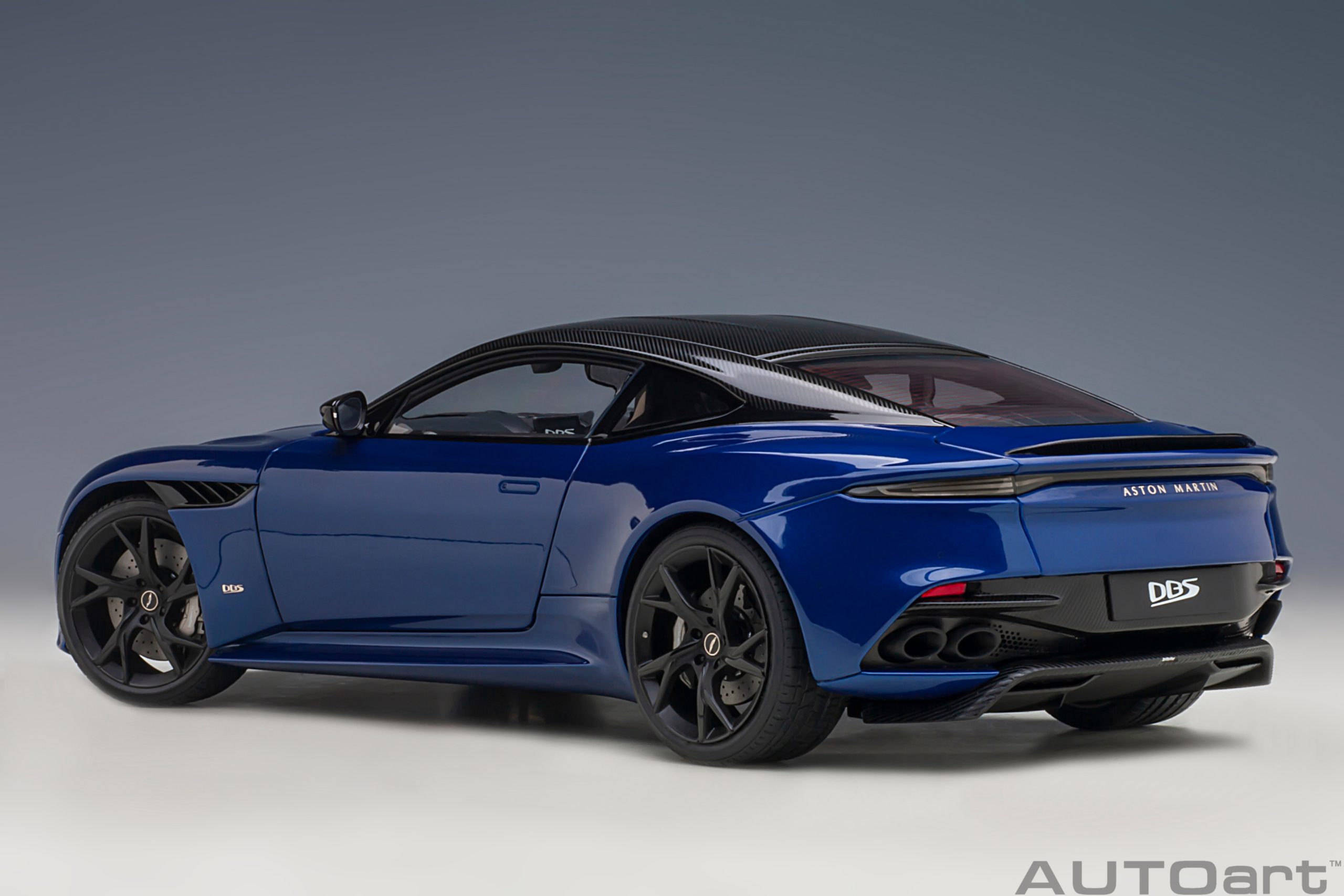AUTOart Aston Martin DBS Superleggera 2019 1:18 - Zaffre Blue - Image 2