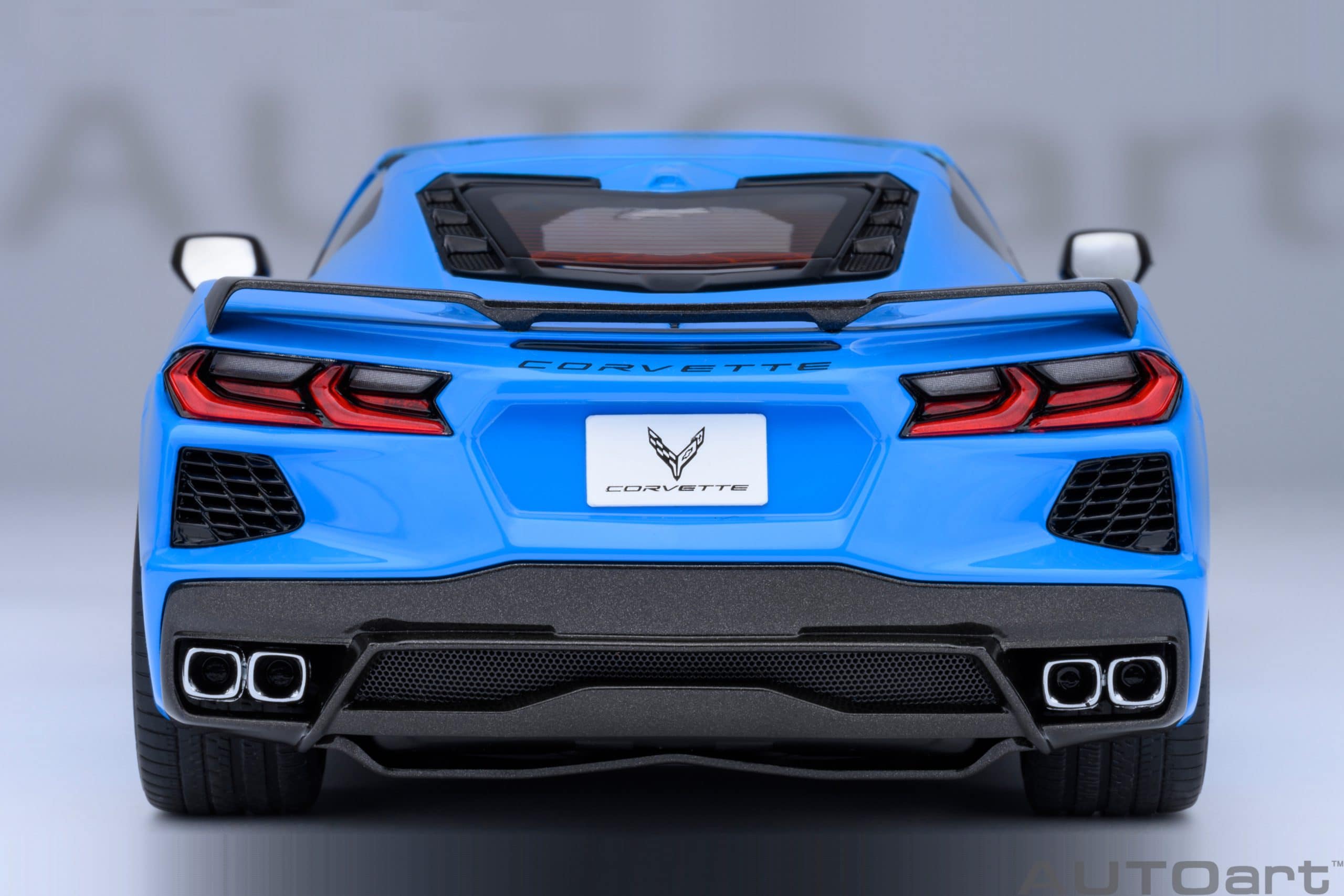 AUTOart Chevrolet Corvette C8 Stingray Z51 2020 1:18 - Rapid Blue – Bild 8