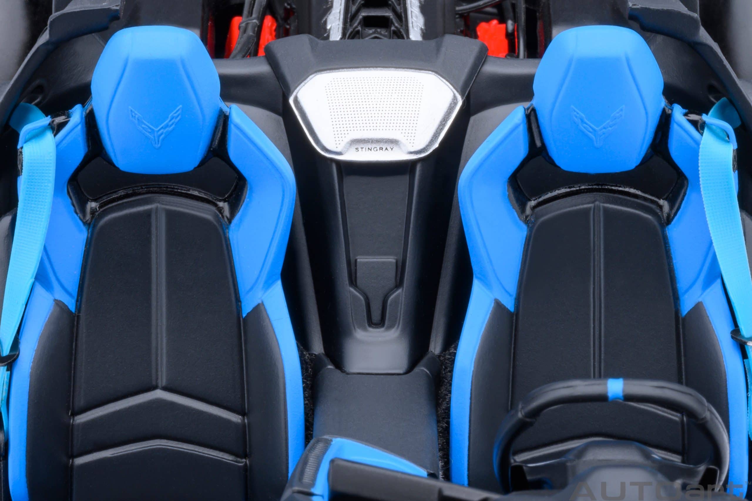 AUTOart Chevrolet Corvette C8 Stingray Z51 2020 1:18 - Rapid Blue – Bild 15