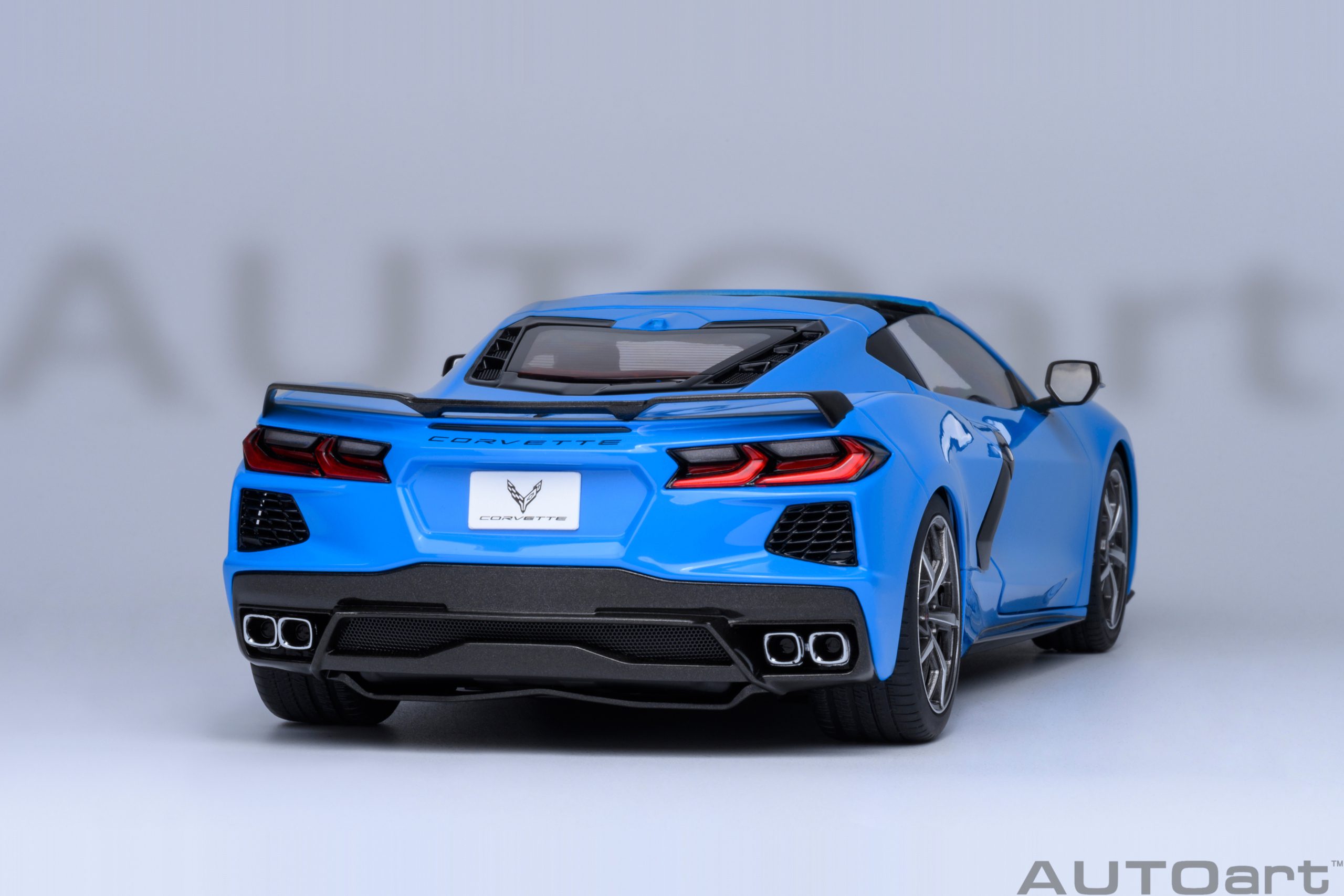 AUTOart Chevrolet Corvette C8 Stingray Z51 2020 1:18 - Rapid Blue – Bild 21