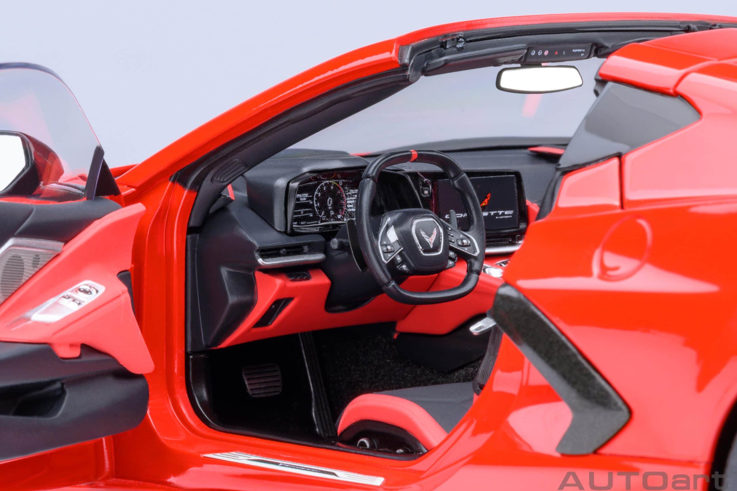 AUTOart Chevrolet Corvette C8 Stingray Z51 2020 1:18 - Torch Red – Bild 11