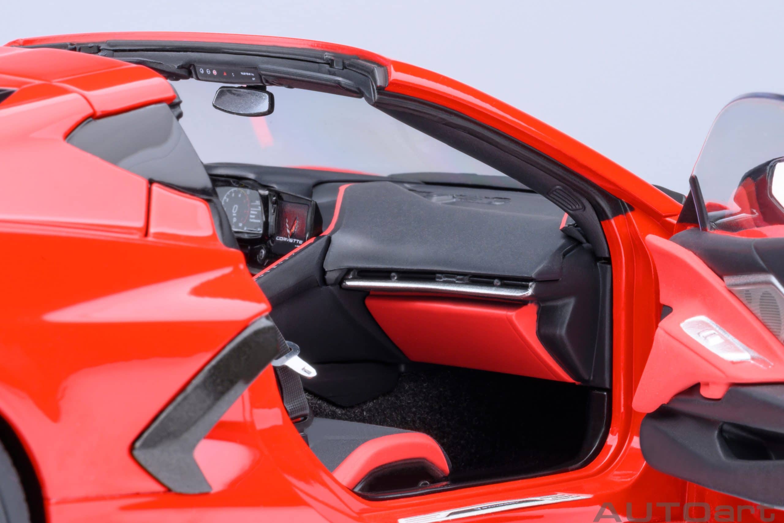 AUTOart Chevrolet Corvette C8 Stingray Z51 2020 1:18 - Torch Red – Bild 12