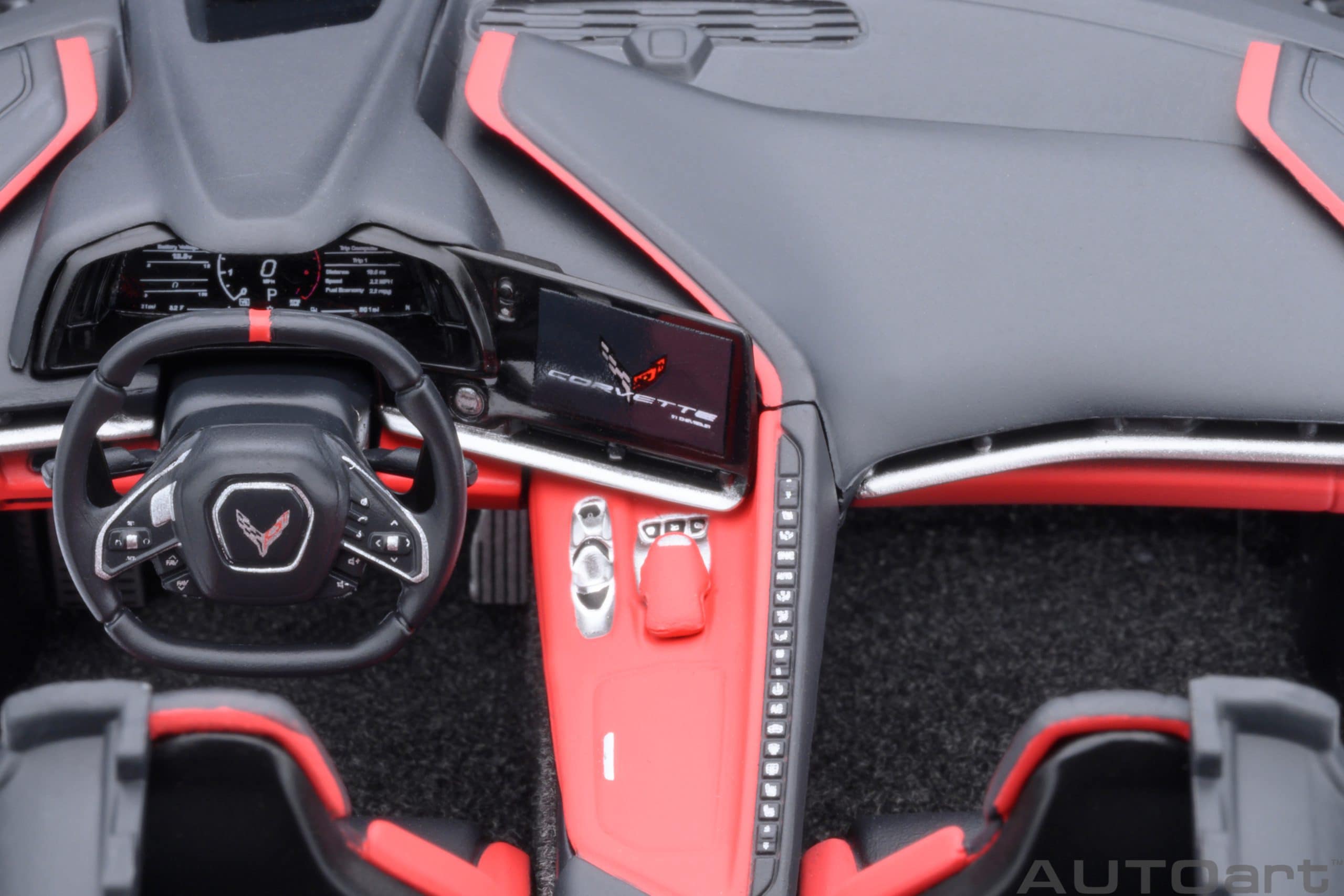 AUTOart Chevrolet Corvette C8 Stingray Z51 2020 1:18 - Torch Red – Bild 16