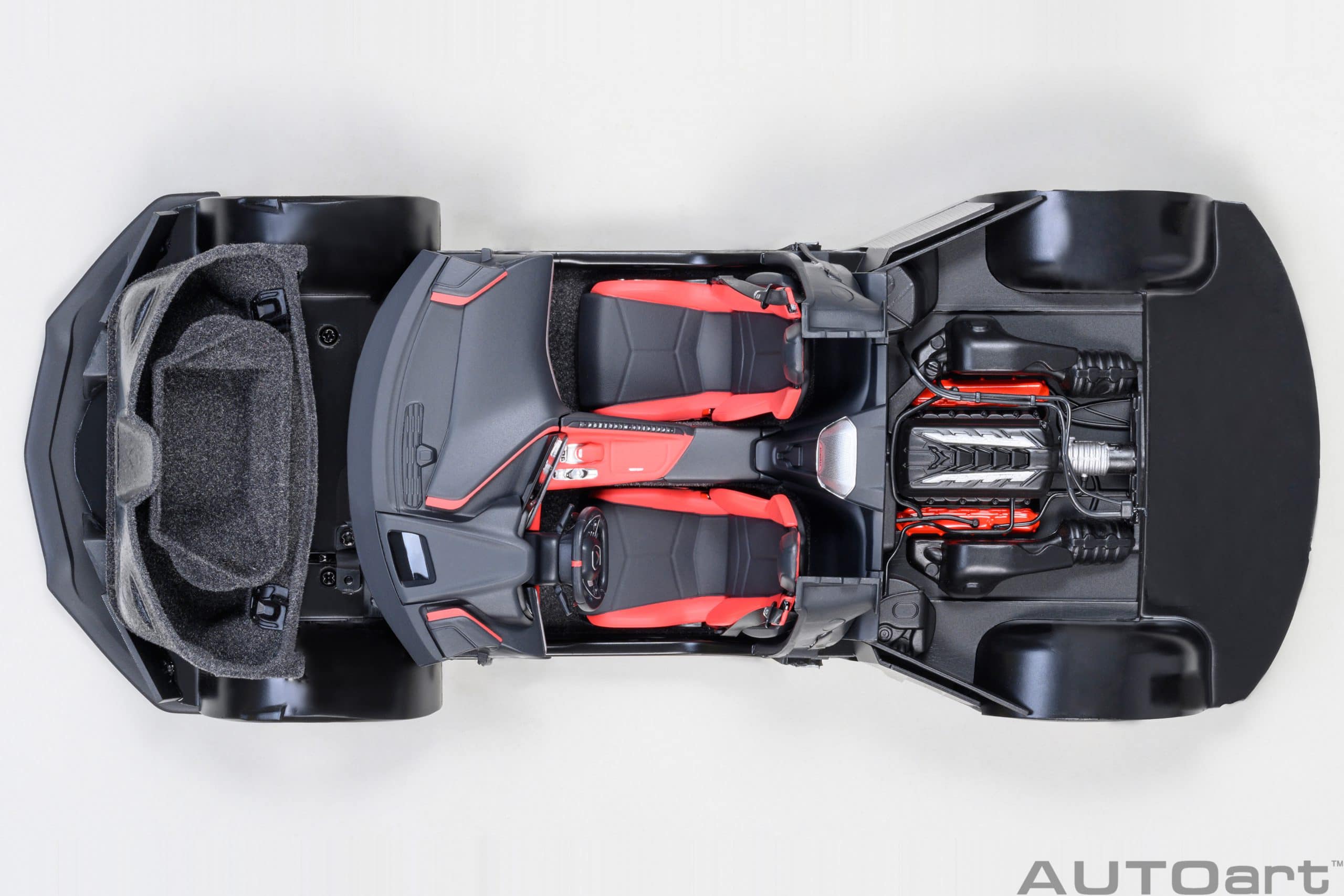 AUTOart Chevrolet Corvette C8 Stingray Z51 2020 1:18 - Torch Red – Bild 17