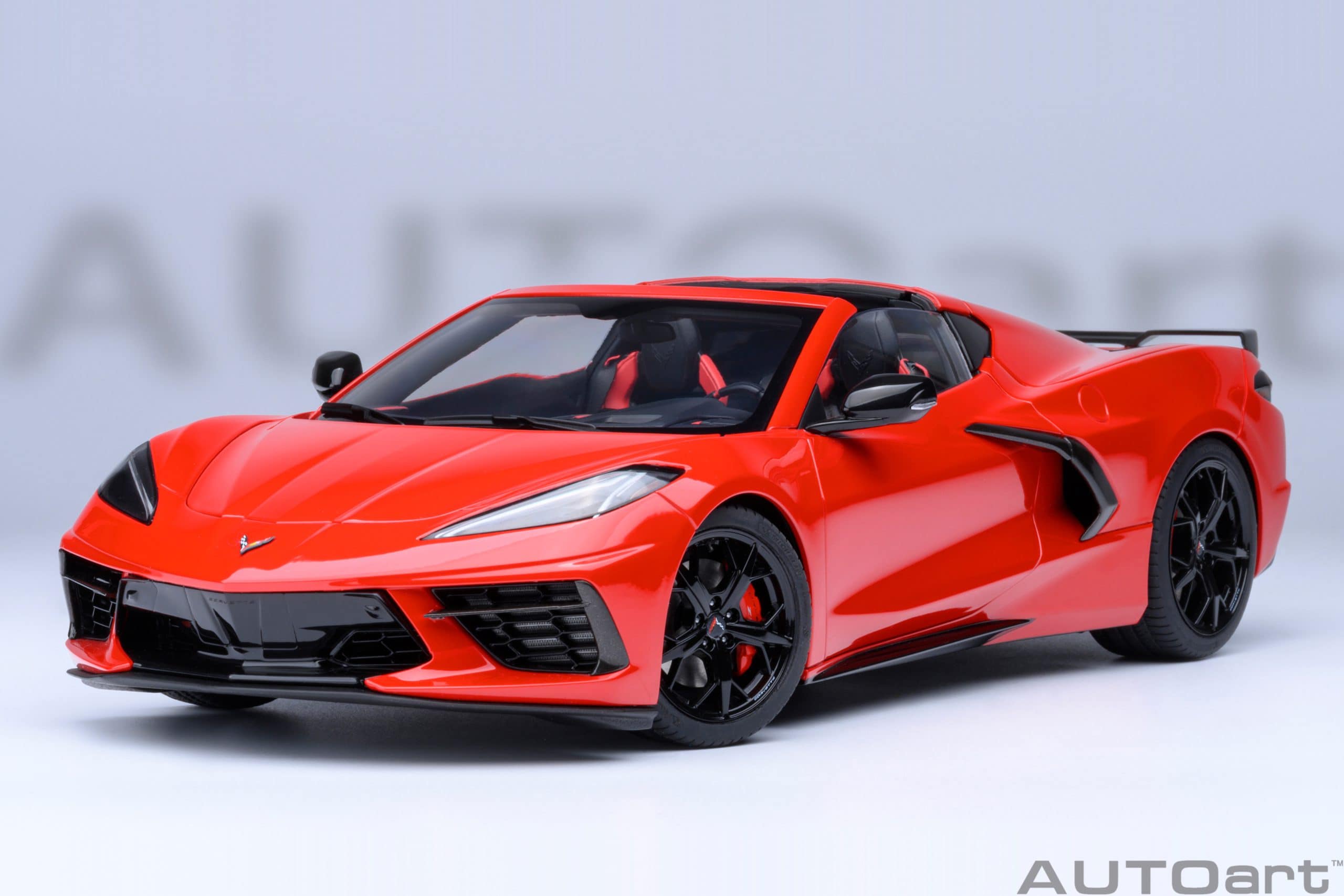 AUTOart Chevrolet Corvette C8 Stingray Z51 2020 1:18 - Torch Red – Bild 19