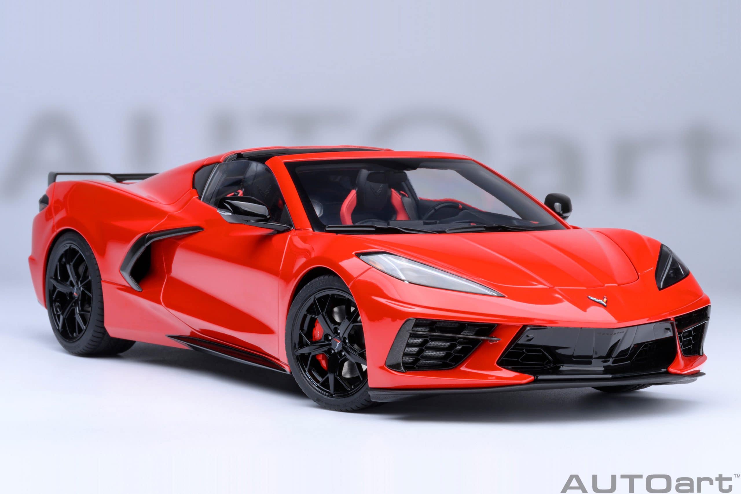AUTOart Chevrolet Corvette C8 Stingray Z51 2020 1:18 - Torch Red – Bild 20