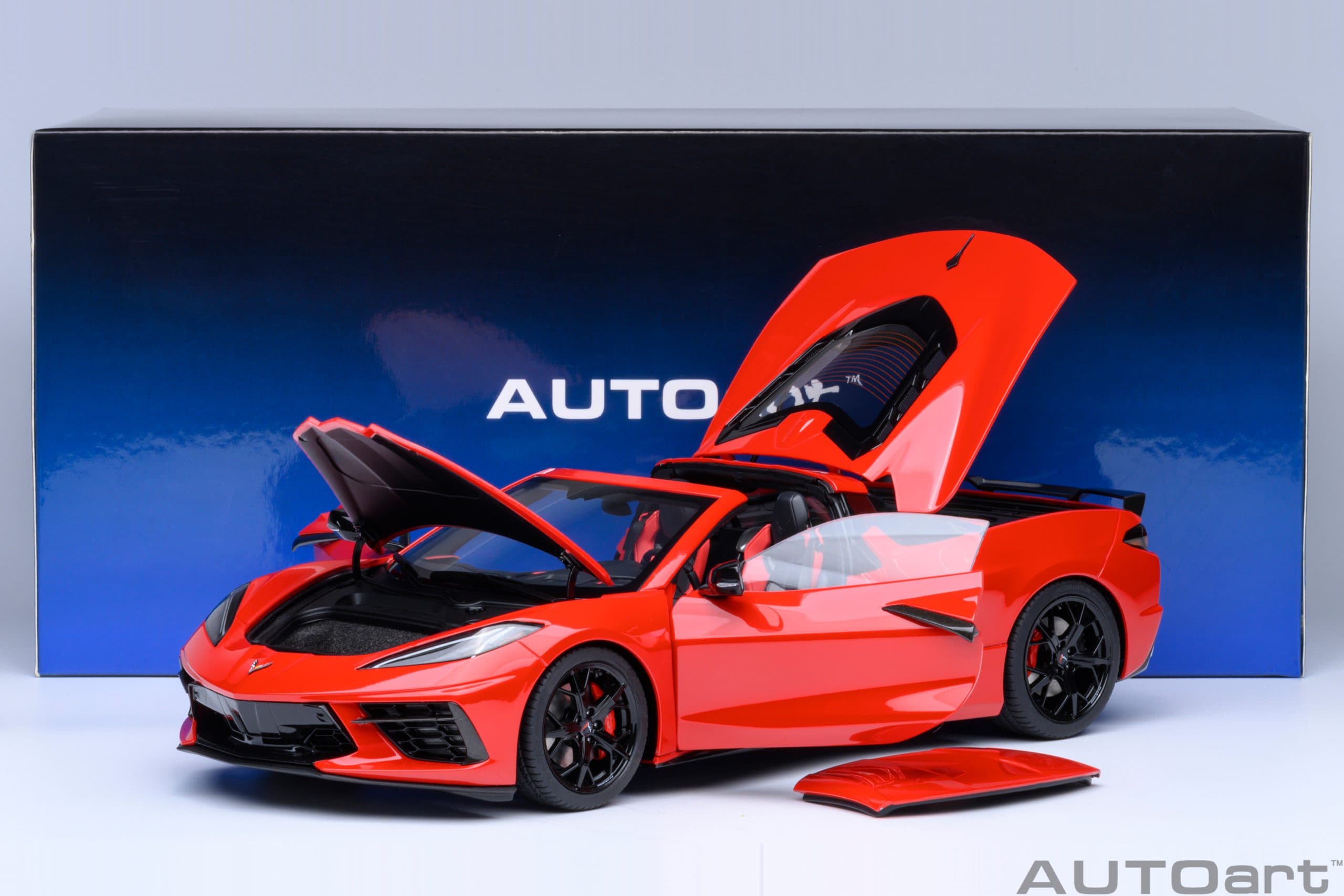 AUTOart Chevrolet Corvette C8 Stingray Z51 2020 1:18 - Torch Red – Bild 23