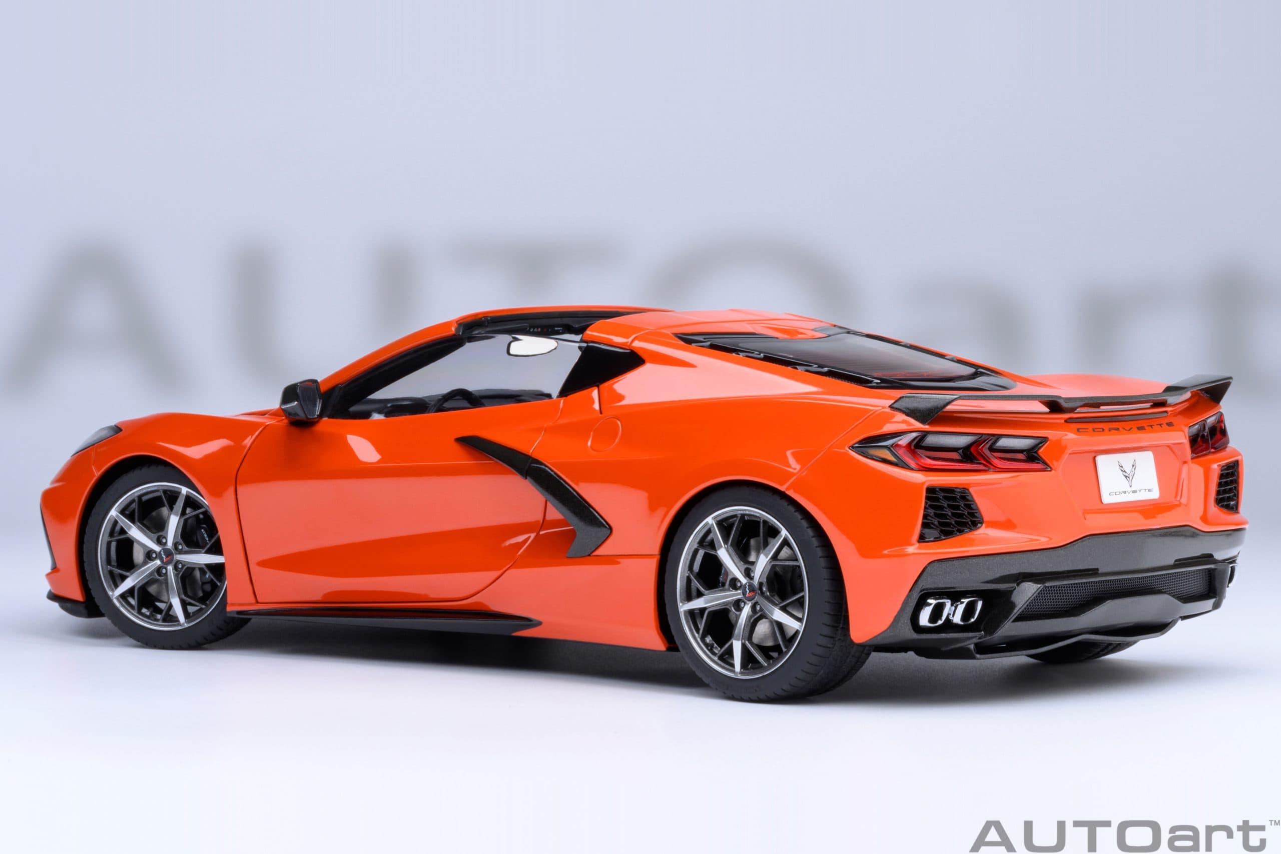 AUTOart Chevrolet Corvette C8 Stingray Z51 2020 1:18 - Sebring Orange - Immagine 3
