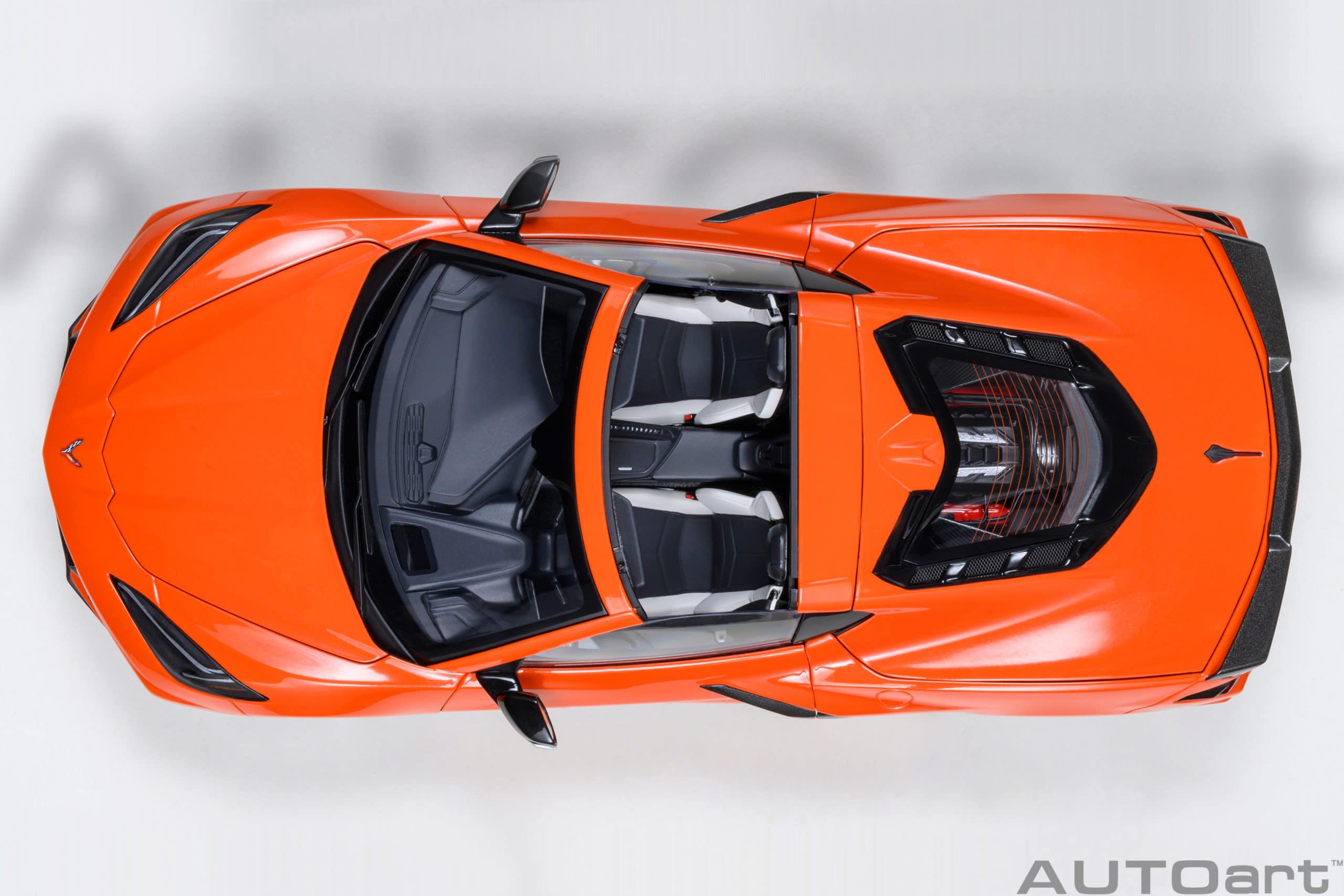 AUTOart Chevrolet Corvette C8 Stingray Z51 2020 1:18 - Sebring Orange - Immagine 9