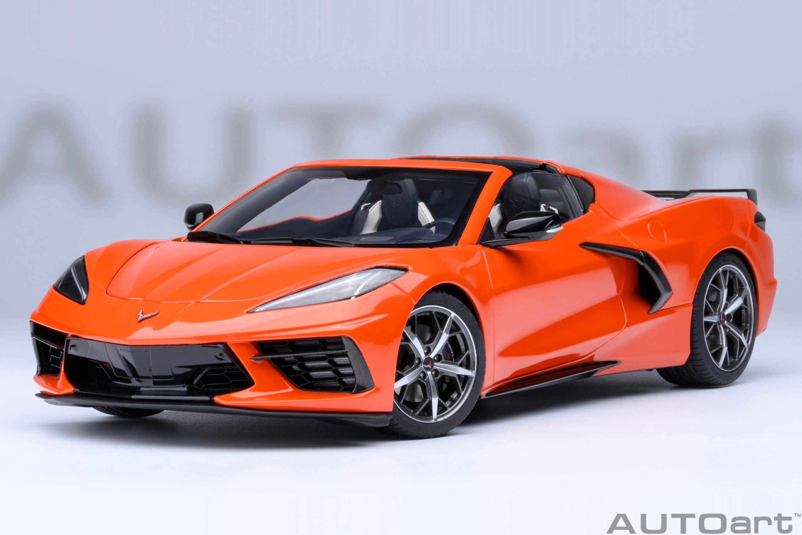 AUTOart Chevrolet Corvette C8 Stingray Z51 2020 1:18 - Sebring Orange - Immagine 19
