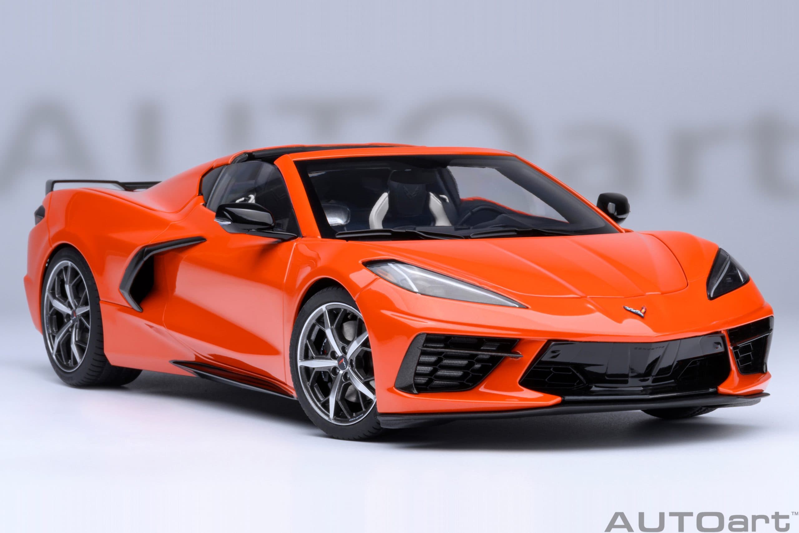 AUTOart Chevrolet Corvette C8 Stingray Z51 2020 1:18 - Sebring Orange - Immagine 20