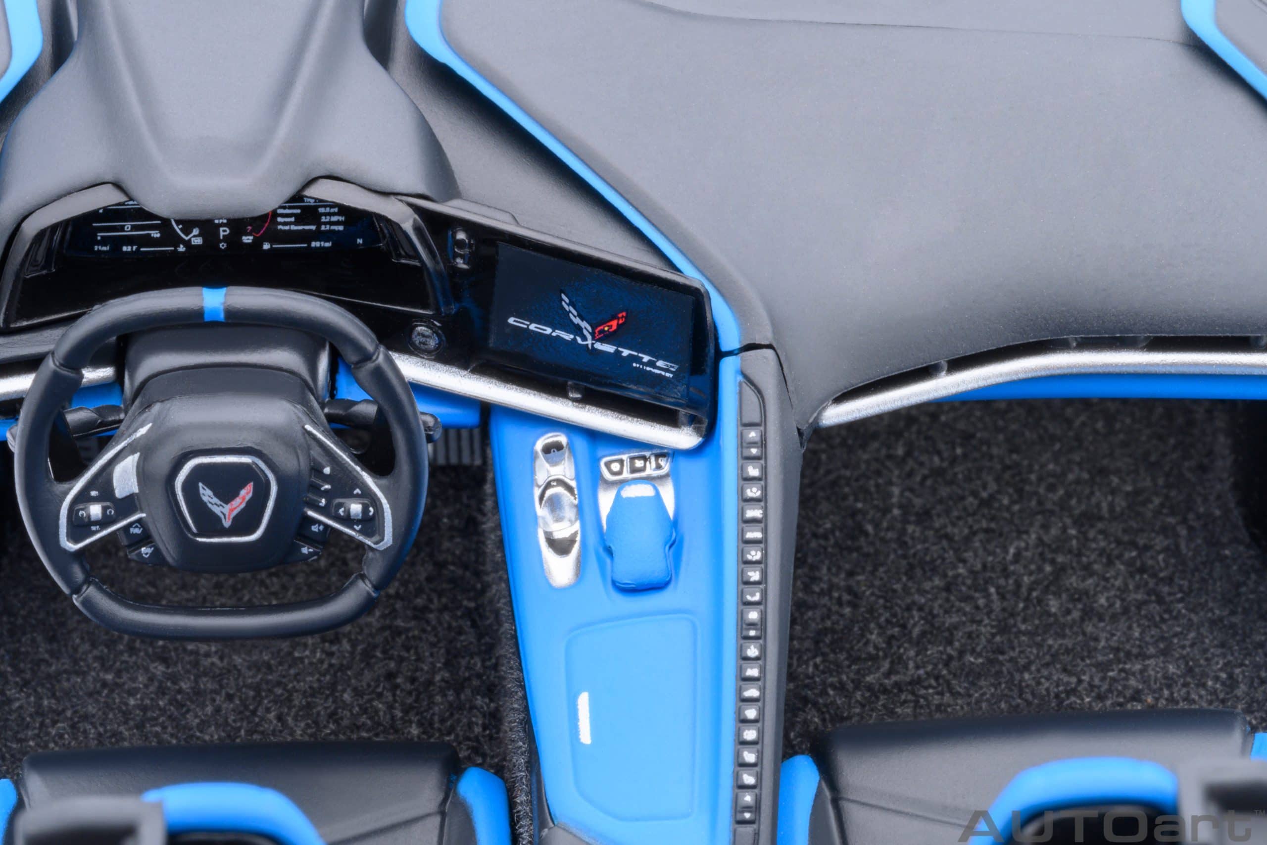 AUTOart Chevrolet Corvette C8 Stingray Z51 1:18 - Ceramic Matrix Grey Metallic – Bild 16