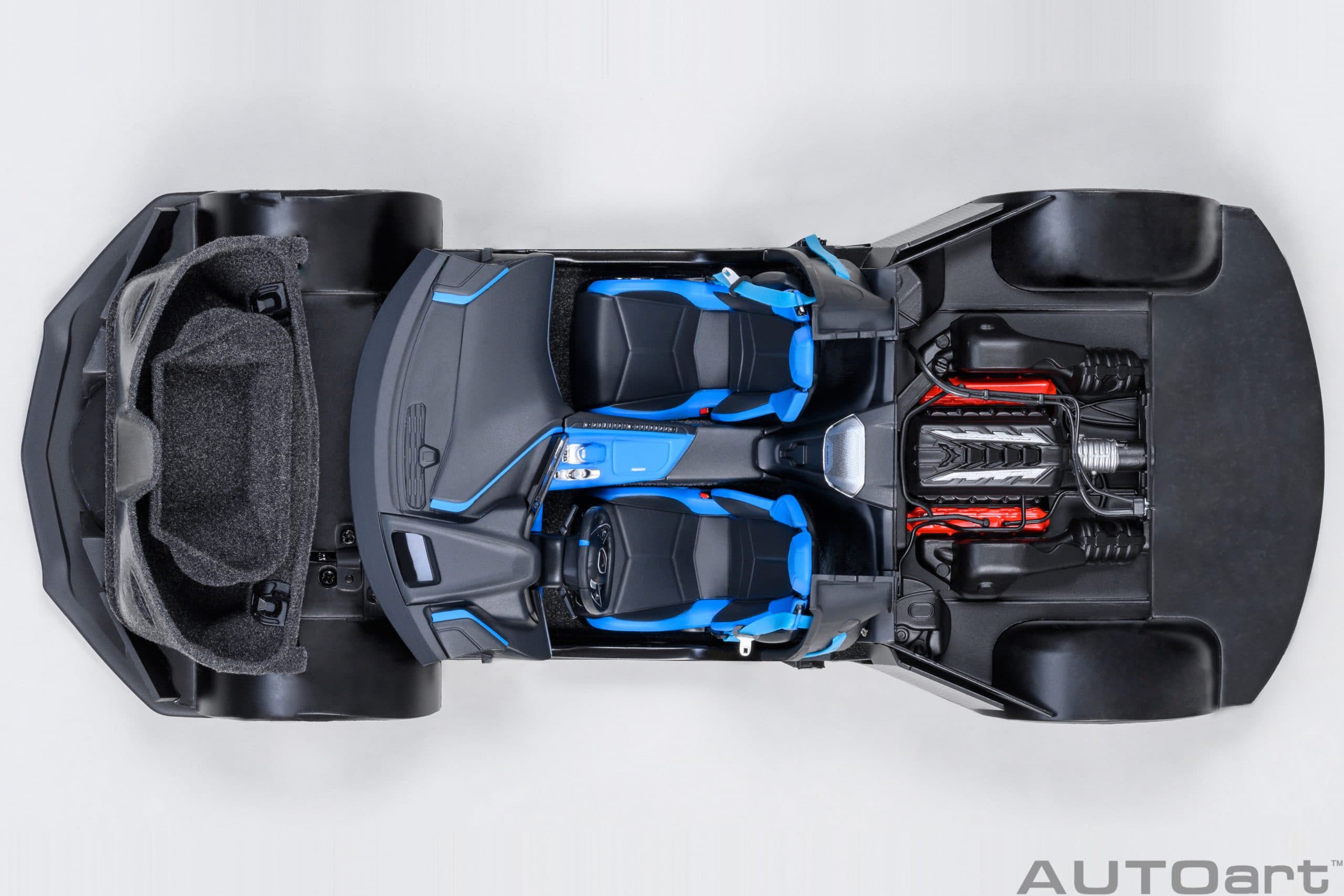 AUTOart Chevrolet Corvette C8 Stingray Z51 1:18 - Ceramic Matrix Grey Metallic – Bild 17