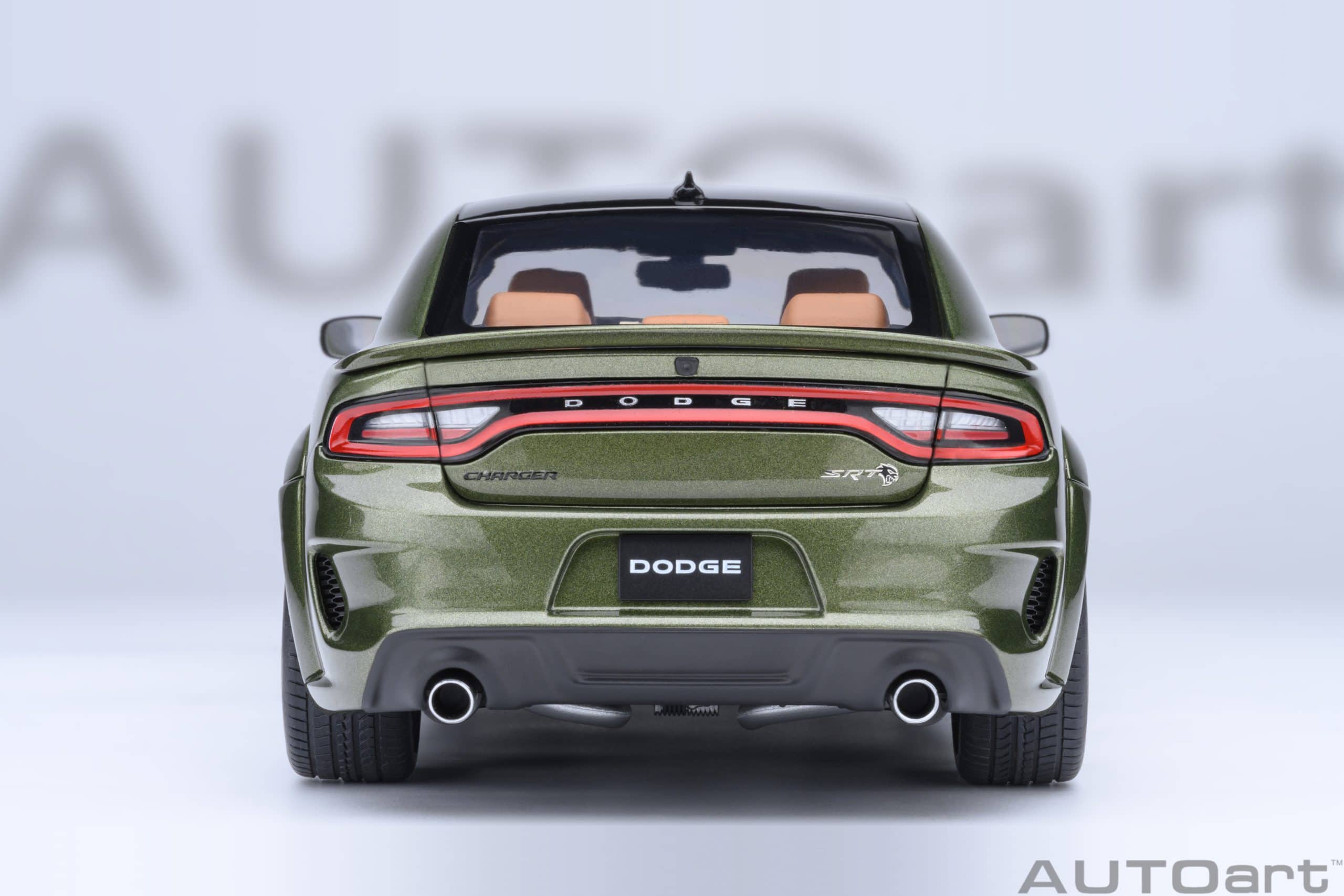 AUTOart Dodge Charger SRT Hellcat Redeye Jailbreak 1:18 - F8 Green - Image 6
