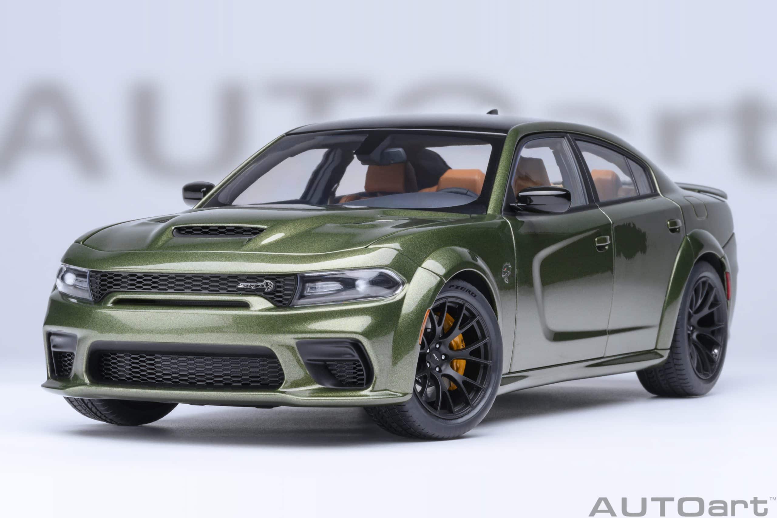 AUTOart Dodge Charger SRT Hellcat Redeye Jailbreak 1:18 - F8 Green - Image 18