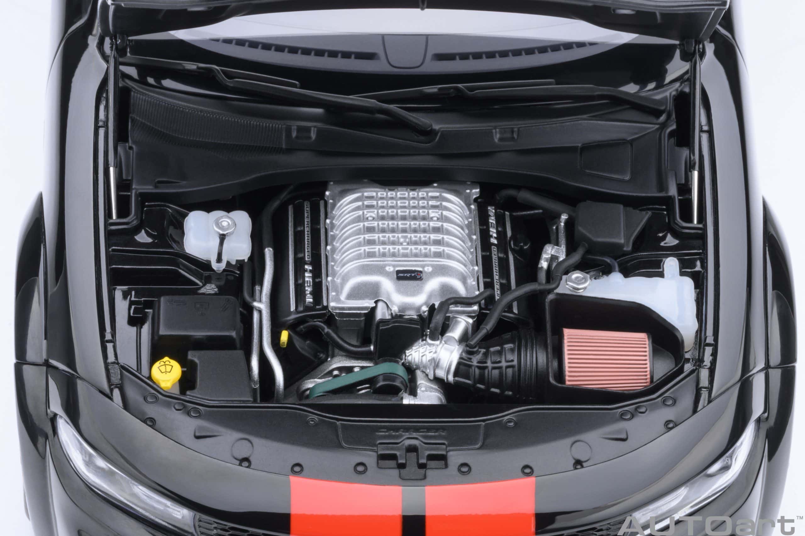 AUTOart Dodge Charger SRT Hellcat Redeye Jailbreak 1:18 - Pitch Black - Image 12
