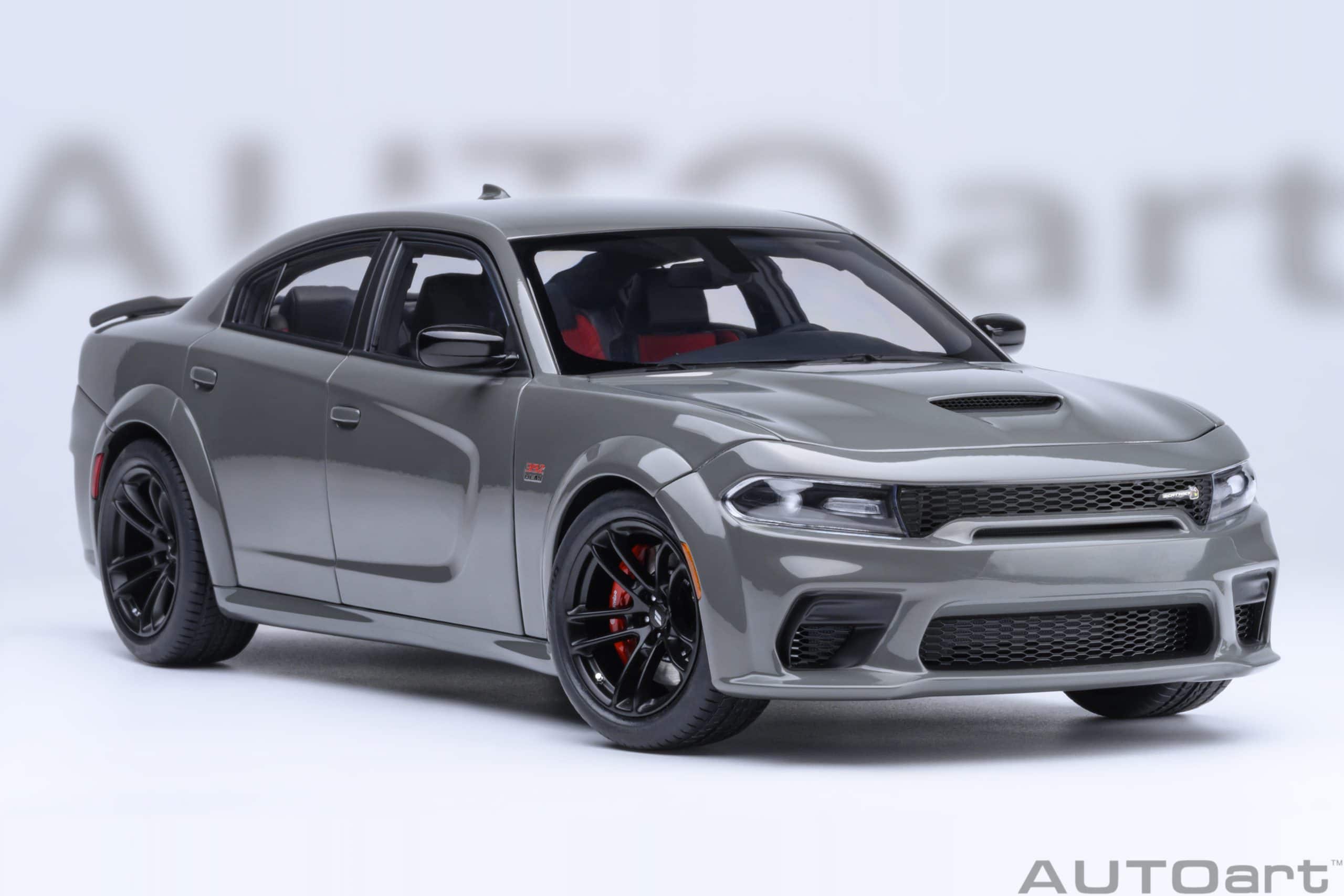 AUTOart Dodge Charger Scat Pack Widebody 1:18 - Destroyer Grey - Image 17