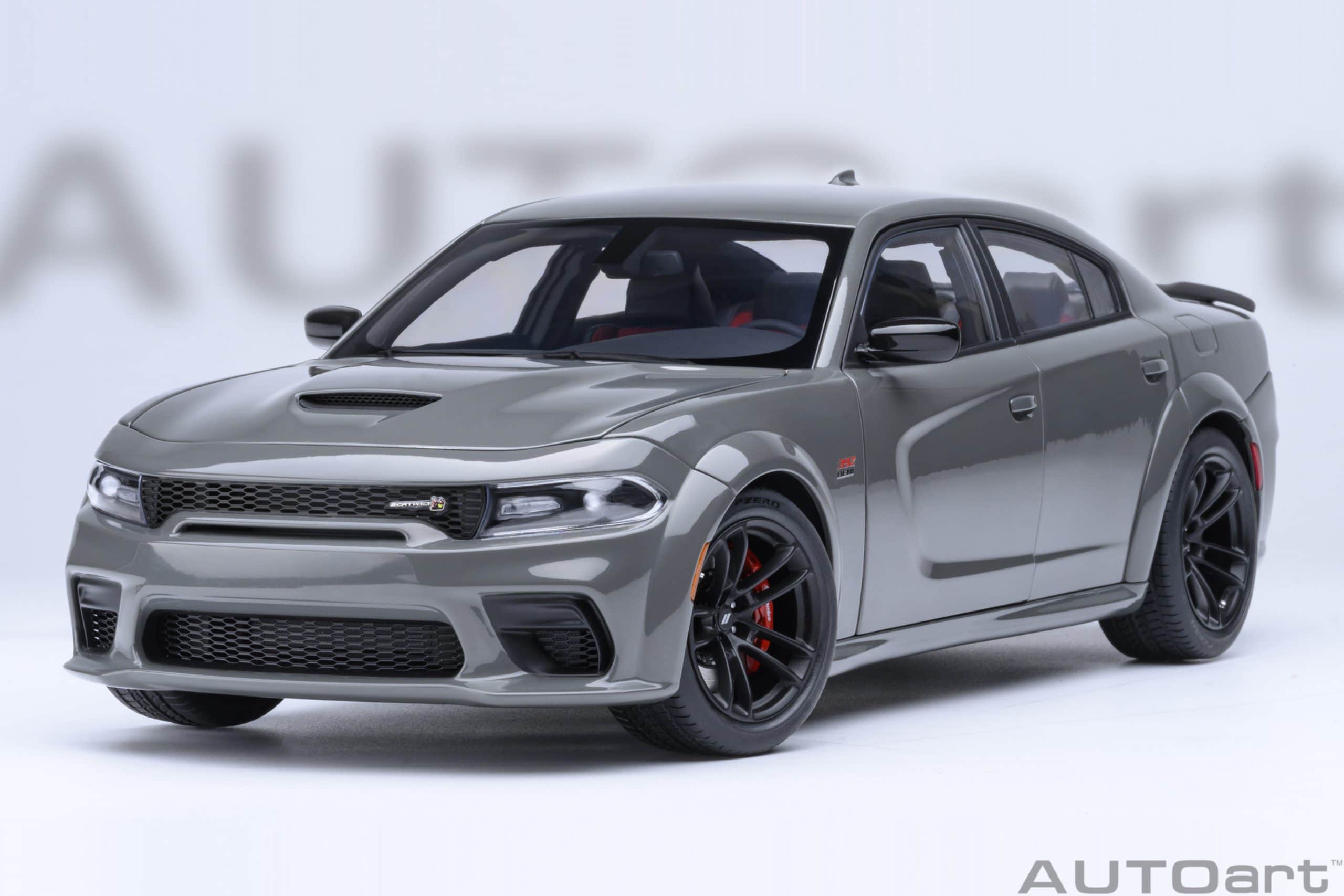 AUTOart Dodge Charger Scat Pack Widebody 1:18 - Destroyer Grey - Image 18
