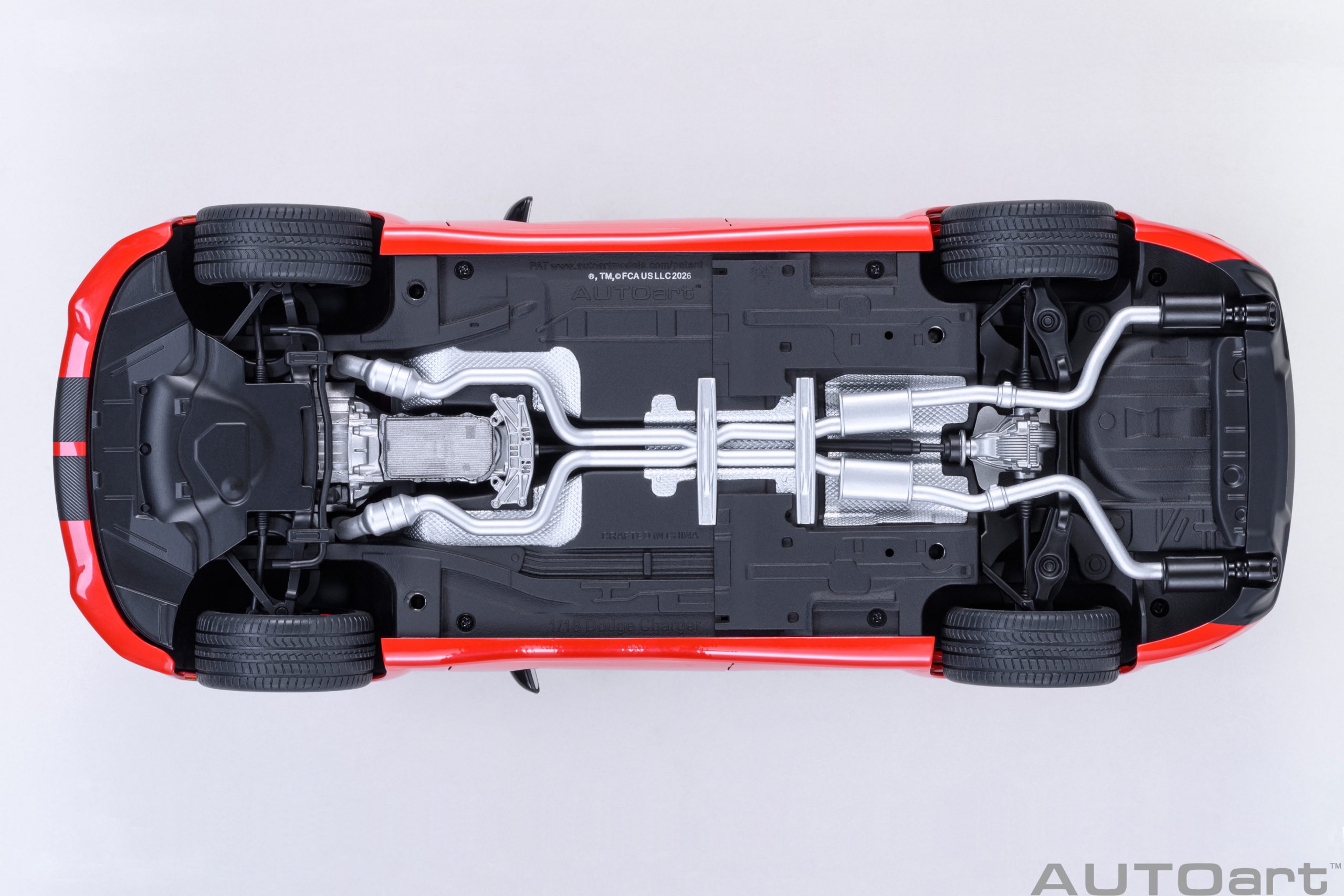 AUTOart Dodge Charger Scat Pack Widebody 1:18 - TorRed - Image 8