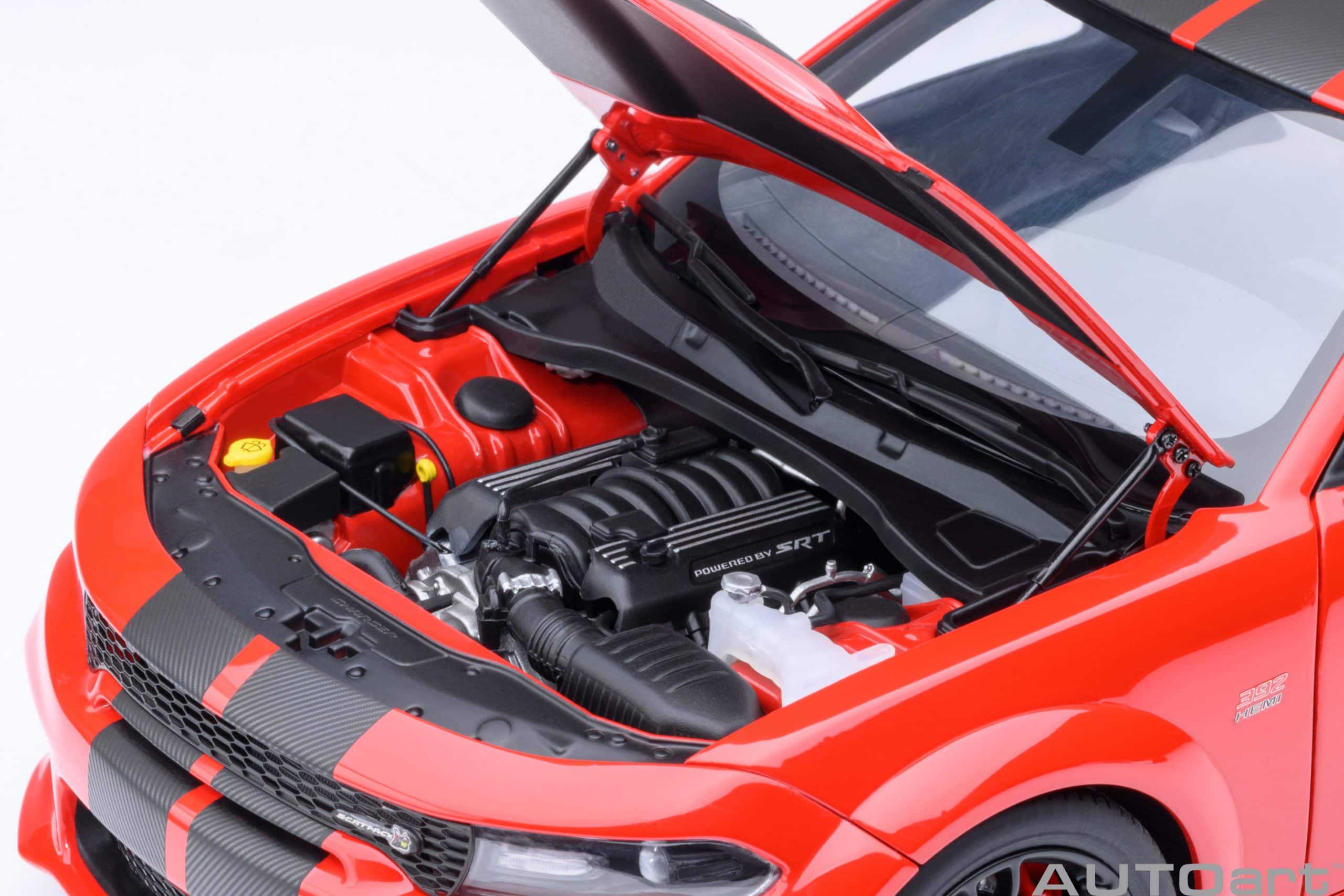 AUTOart Dodge Charger Scat Pack Widebody 1:18 - TorRed - Image 11