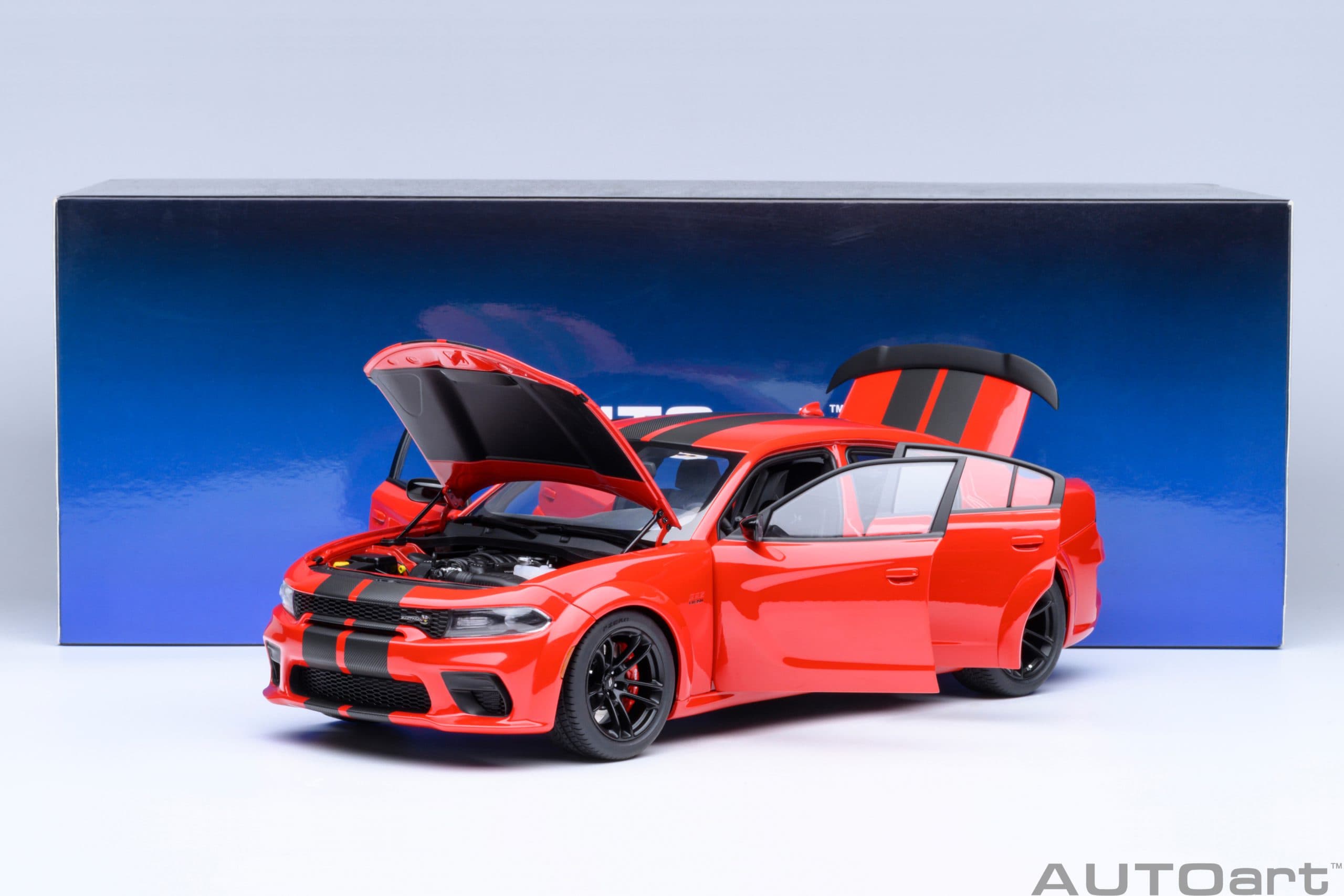 AUTOart Dodge Charger Scat Pack Widebody 1:18 - TorRed - Image 21