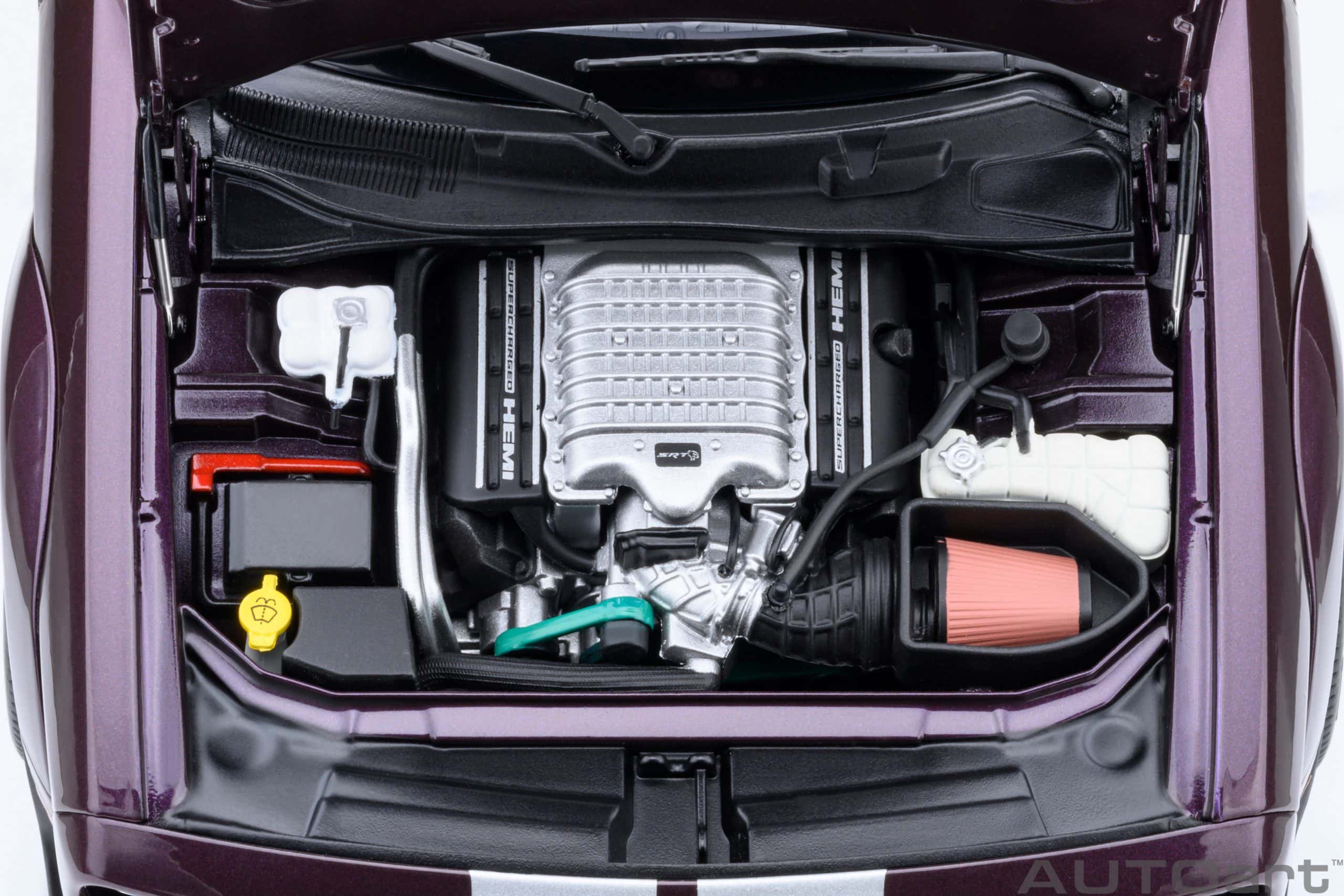 AUTOart Dodge Challenger SRT Jailbreak 2022 1:18 - Hellraisin Purple - Image 12