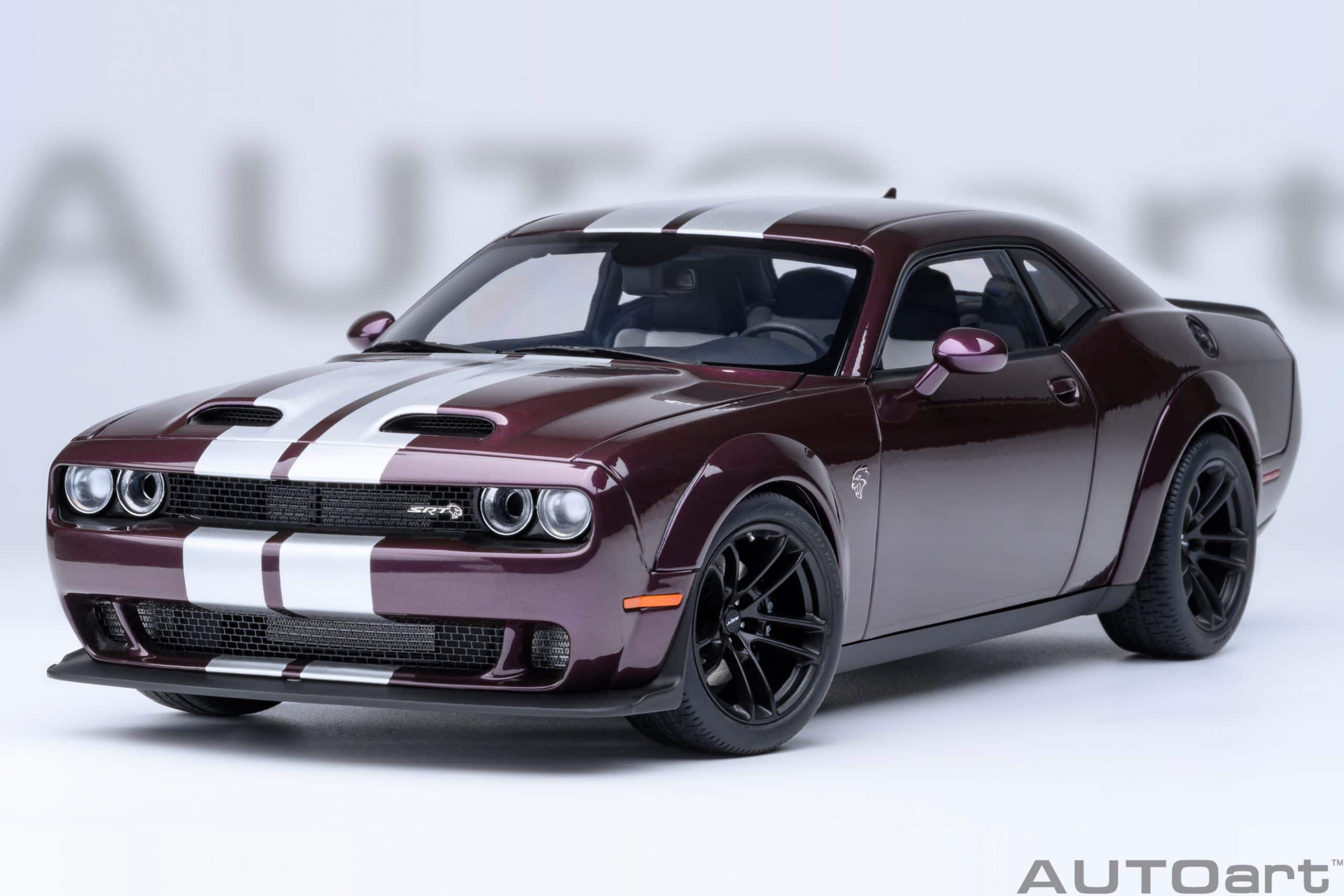 AUTOart Dodge Challenger SRT Jailbreak 2022 1:18 - Hellraisin Purple - Image 17