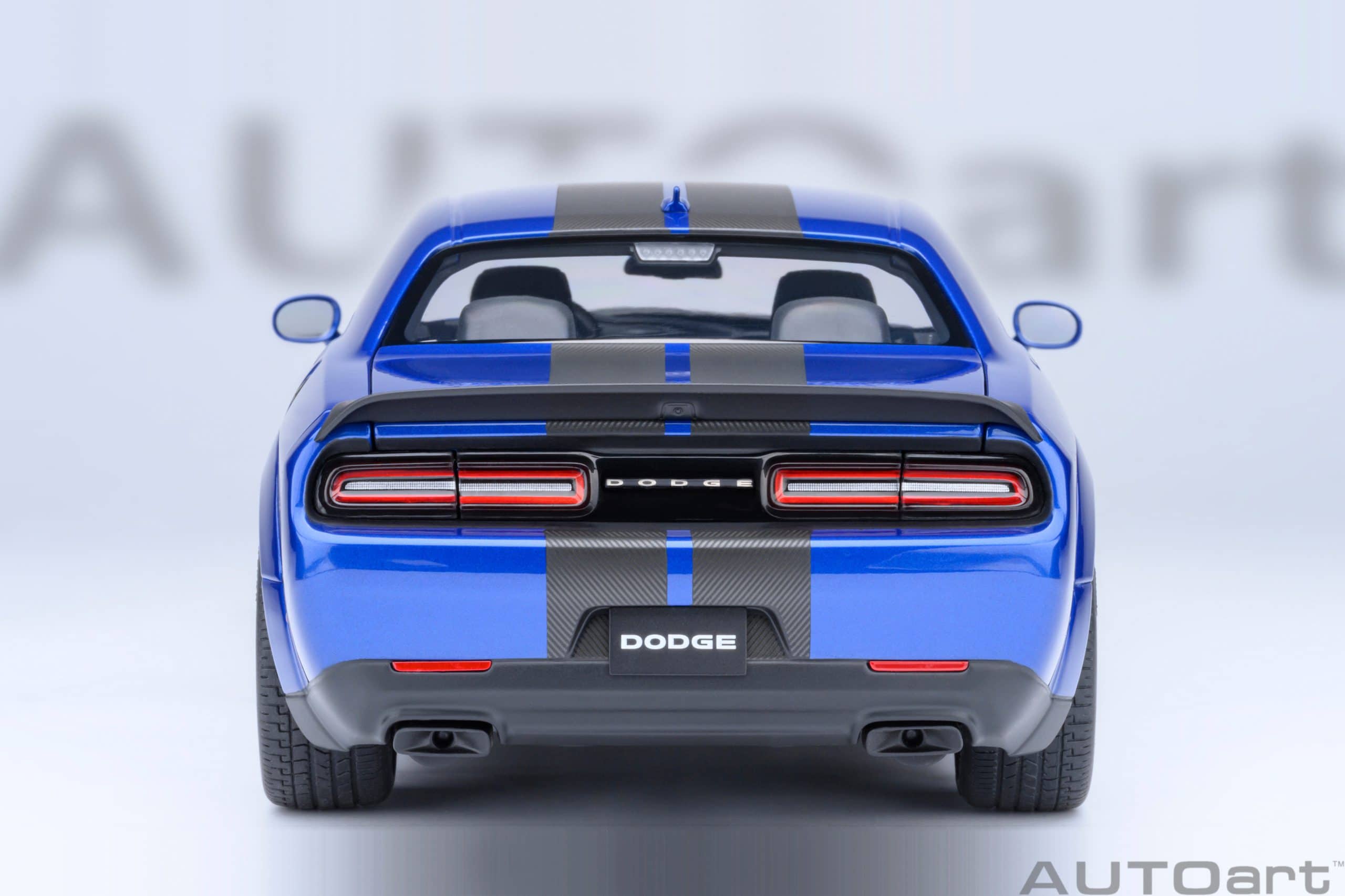 AUTOart Dodge Challenger SRT Jailbreak 2022 1:18 - Indigo Blue - Image 6