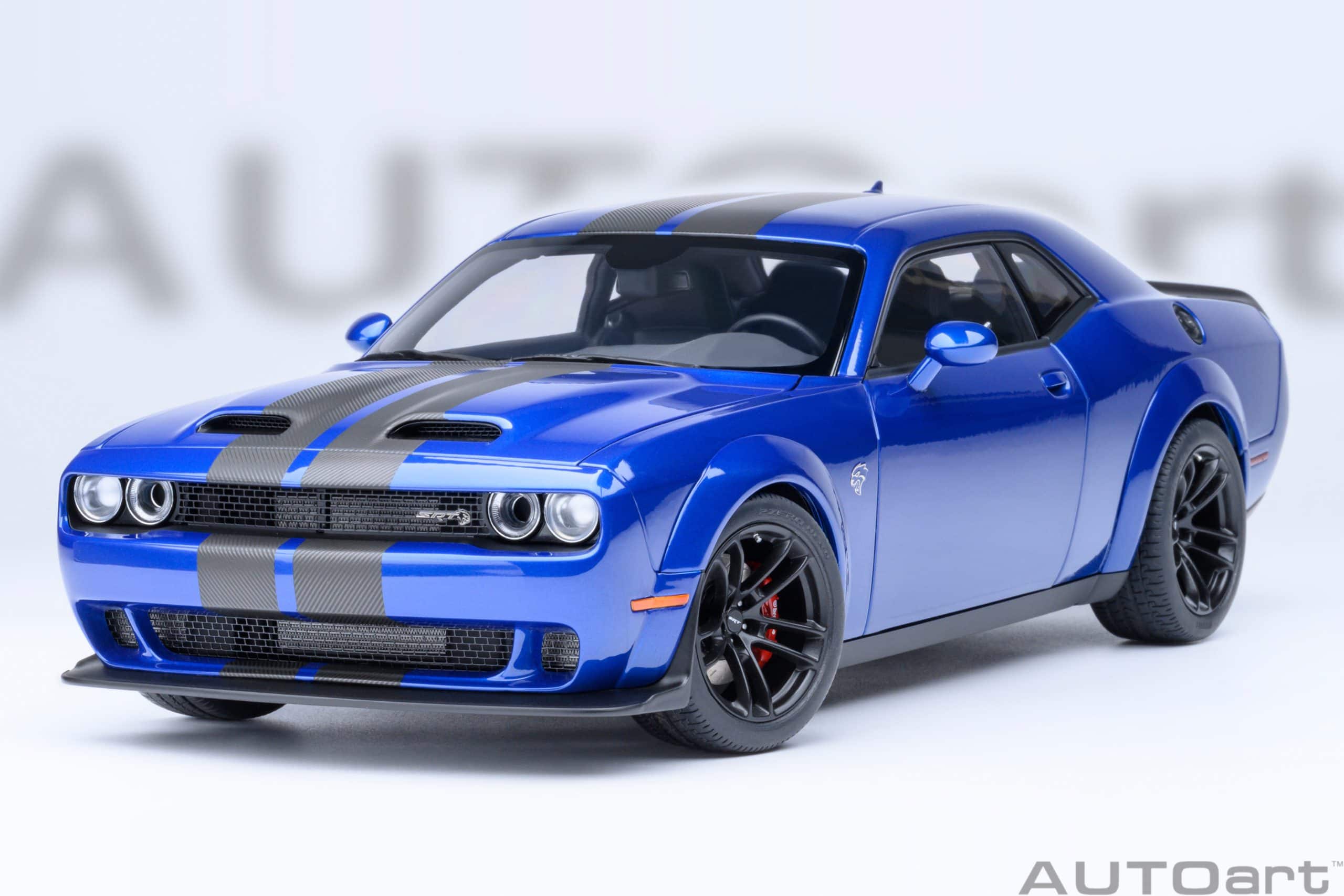 AUTOart Dodge Challenger SRT Jailbreak 2022 1:18 - Indigo Blue - Image 17