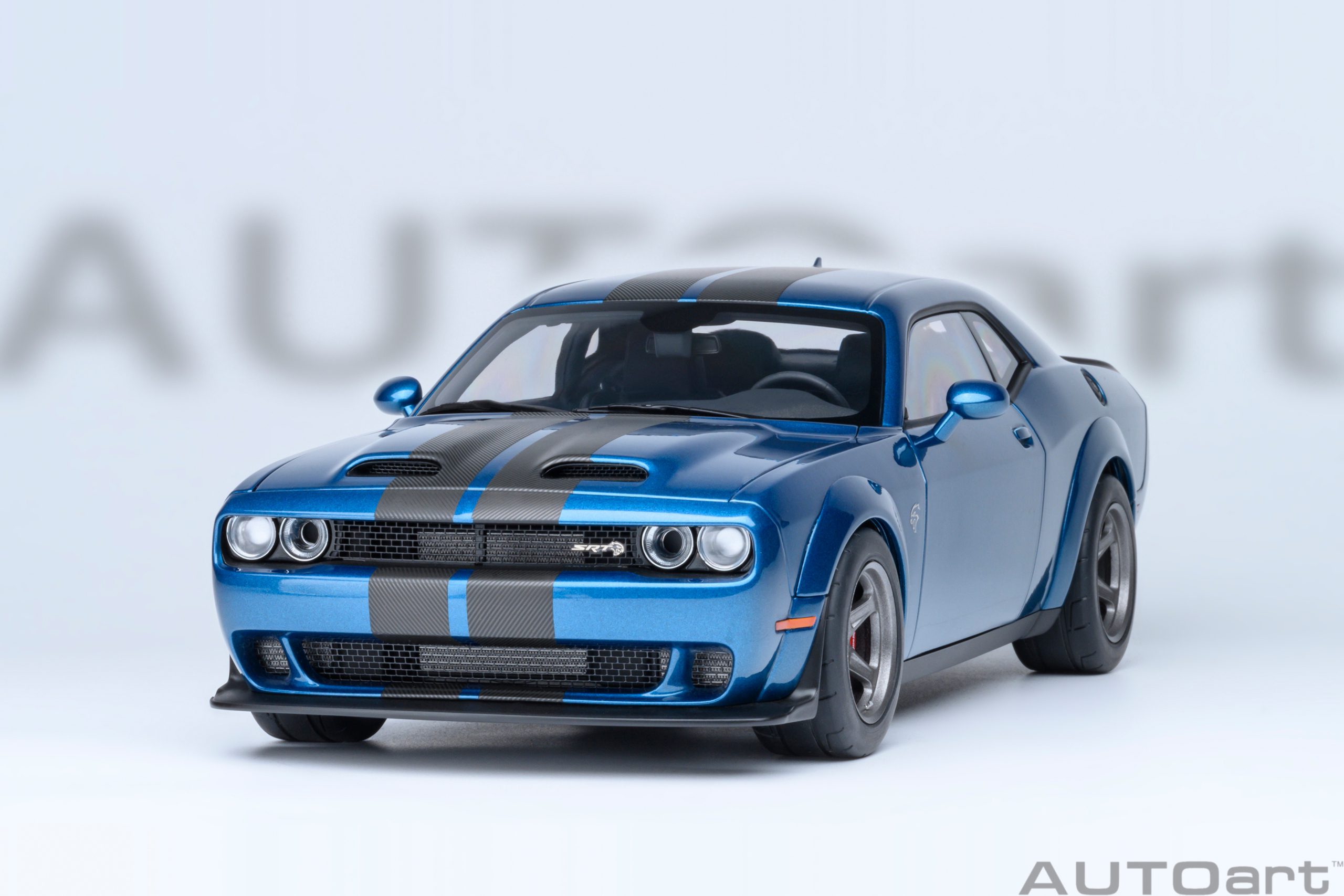 AUTOart Dodge Challenger SRT Super Stock 2023 1:18 - Frostbite - Immagine 19