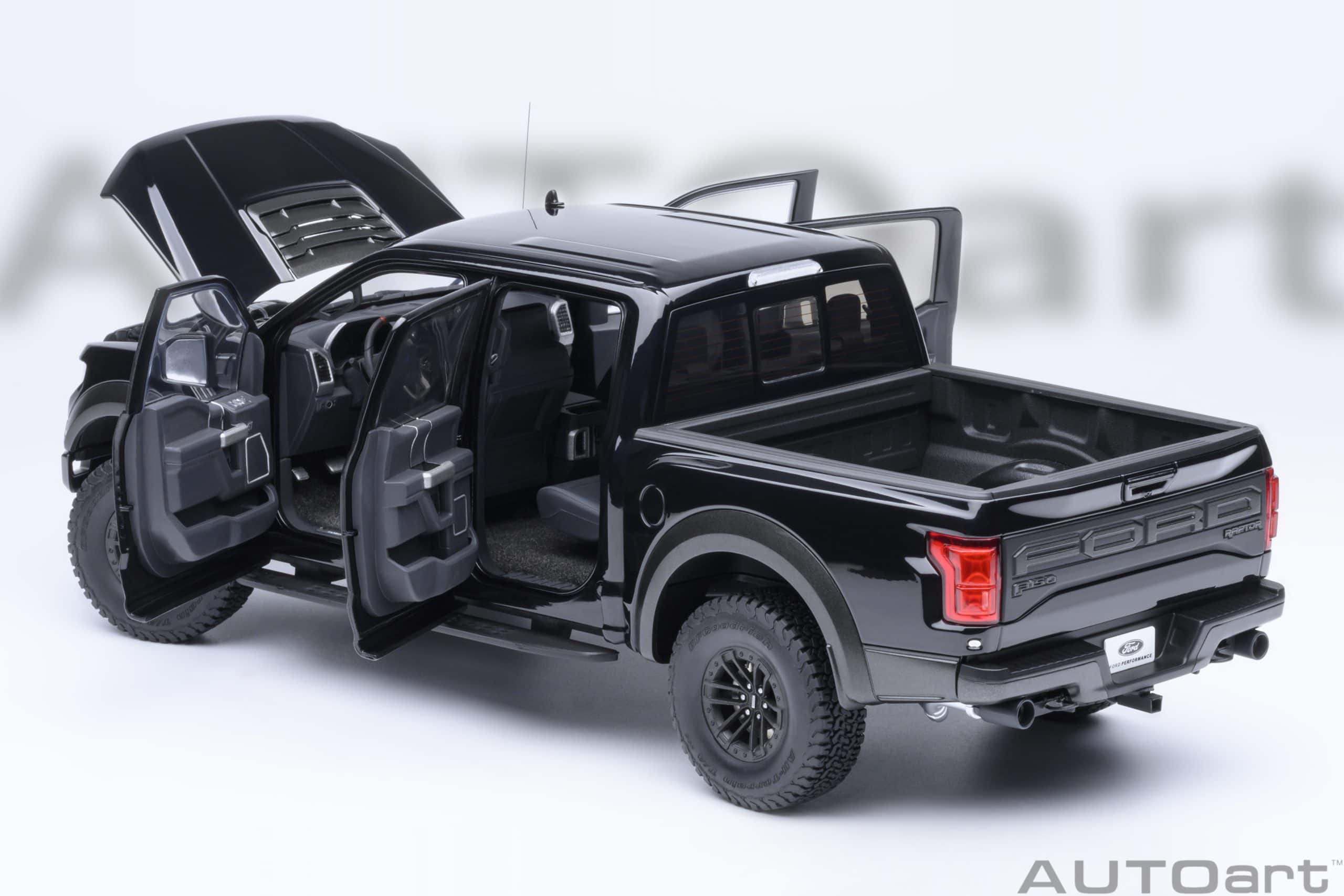AUTOart Ford F-150 Raptor Supercrew 2019 1:18 - Agate Black - Image 16