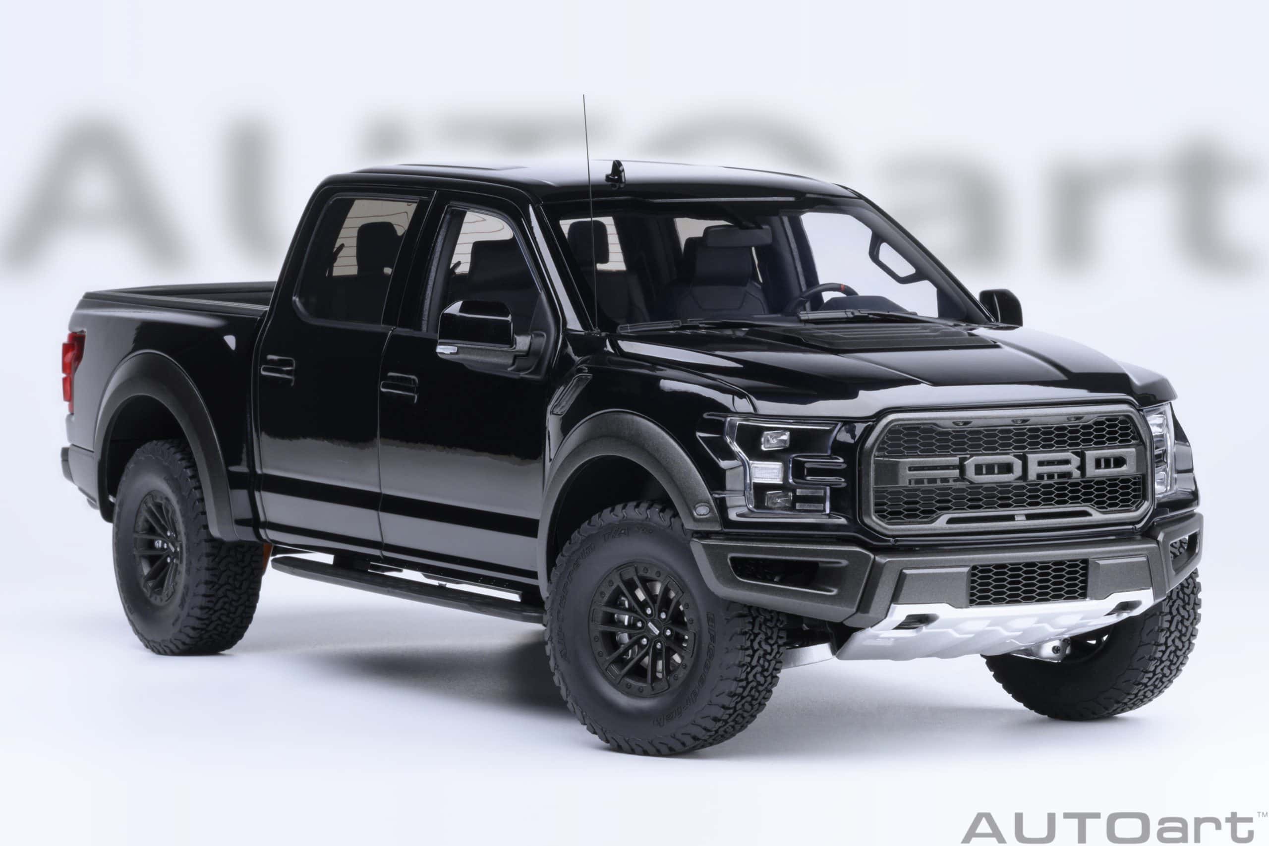 AUTOart Ford F-150 Raptor Supercrew 2019 1:18 - Agate Black - Image 17