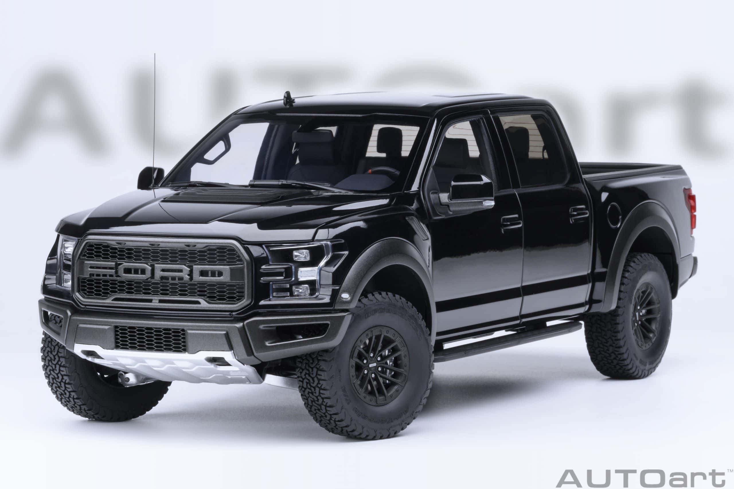 AUTOart Ford F-150 Raptor Supercrew 2019 1:18 - Agate Black - Image 18