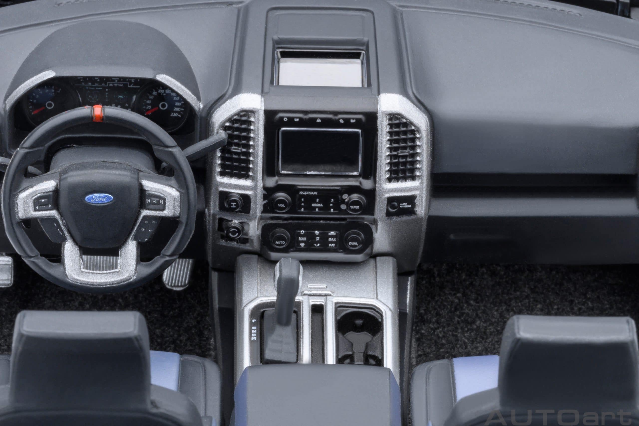AUTOart Ford F-150 Raptor Supercrew 2019 1:18 - Velocity Blue - Image 14