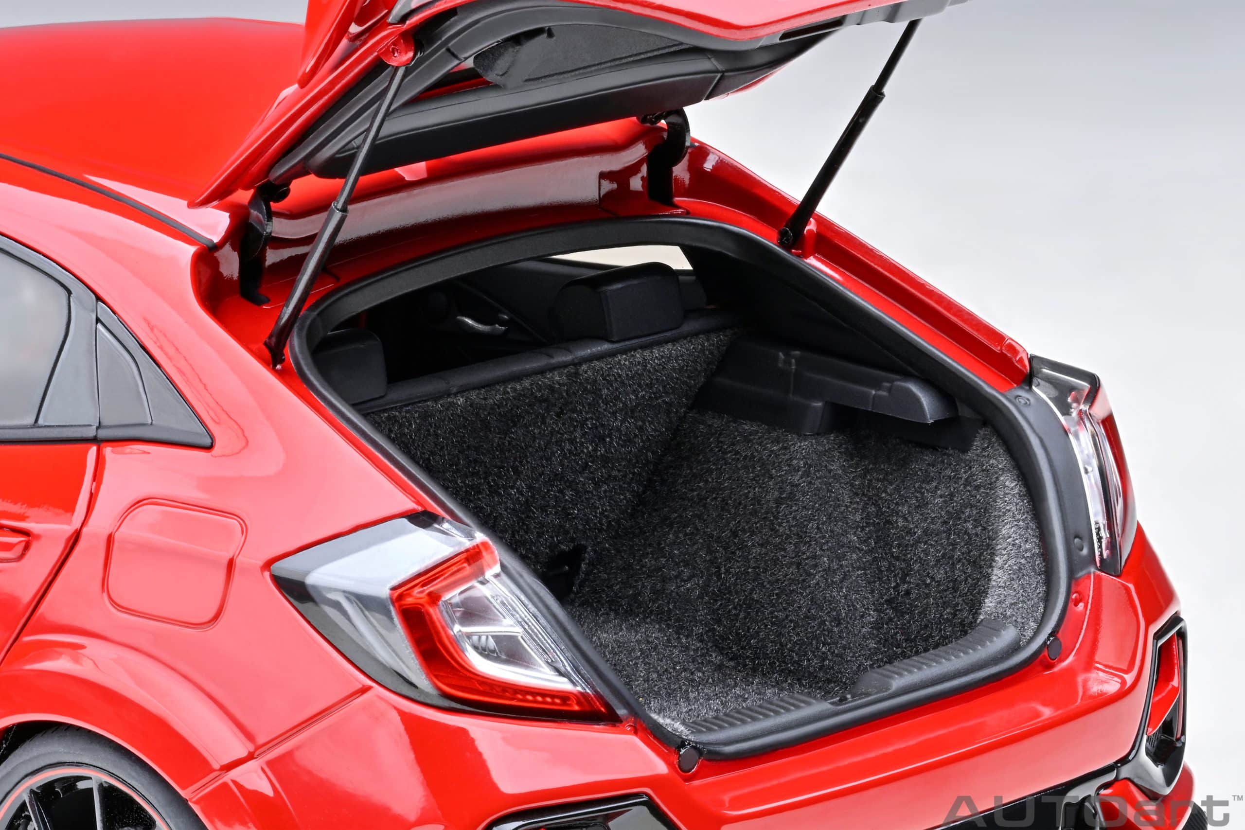 AUTOart Honda Civic Type R (FK 8) 2021 1:18 - Flame Red - Image 12