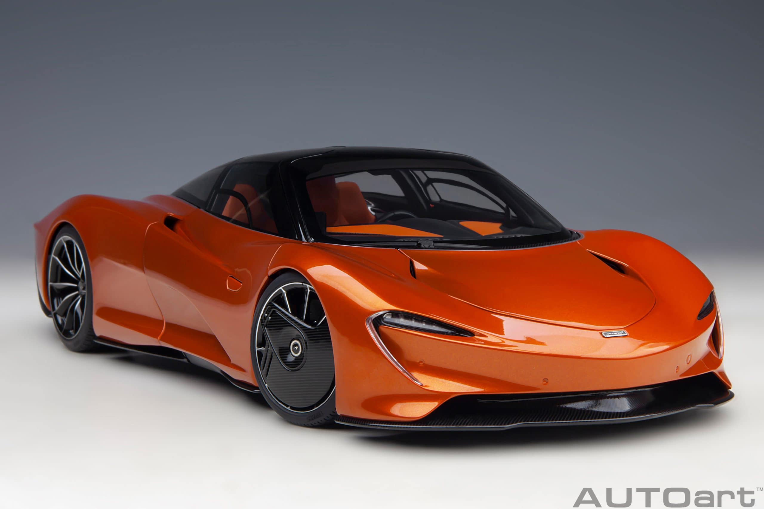 AUTOart McLaren Speedtail 1:18 - Volcano Orange - Image 23