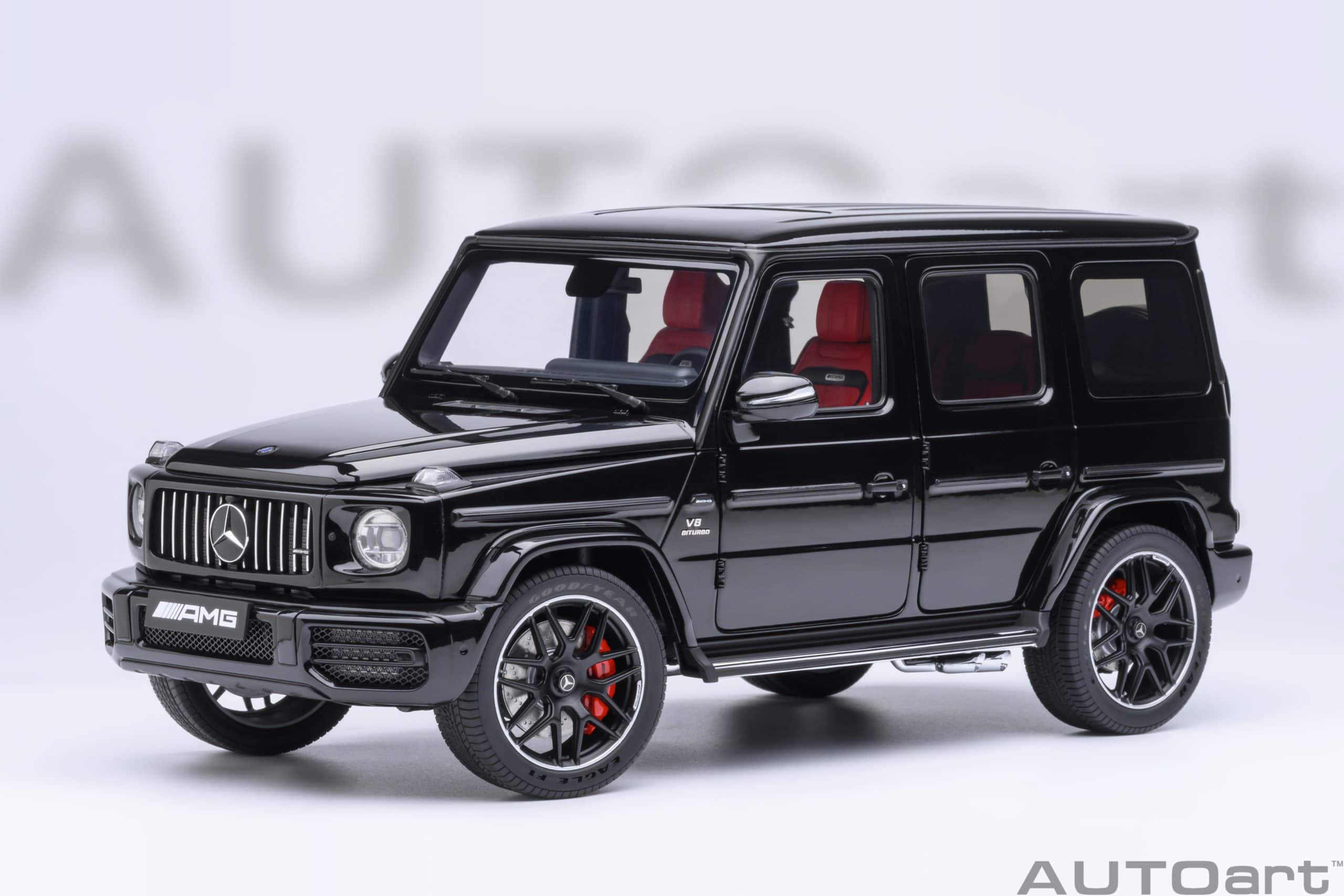 AUTOart メルセデスAMG G63 2019 1:18 - ブラック - modelcars24