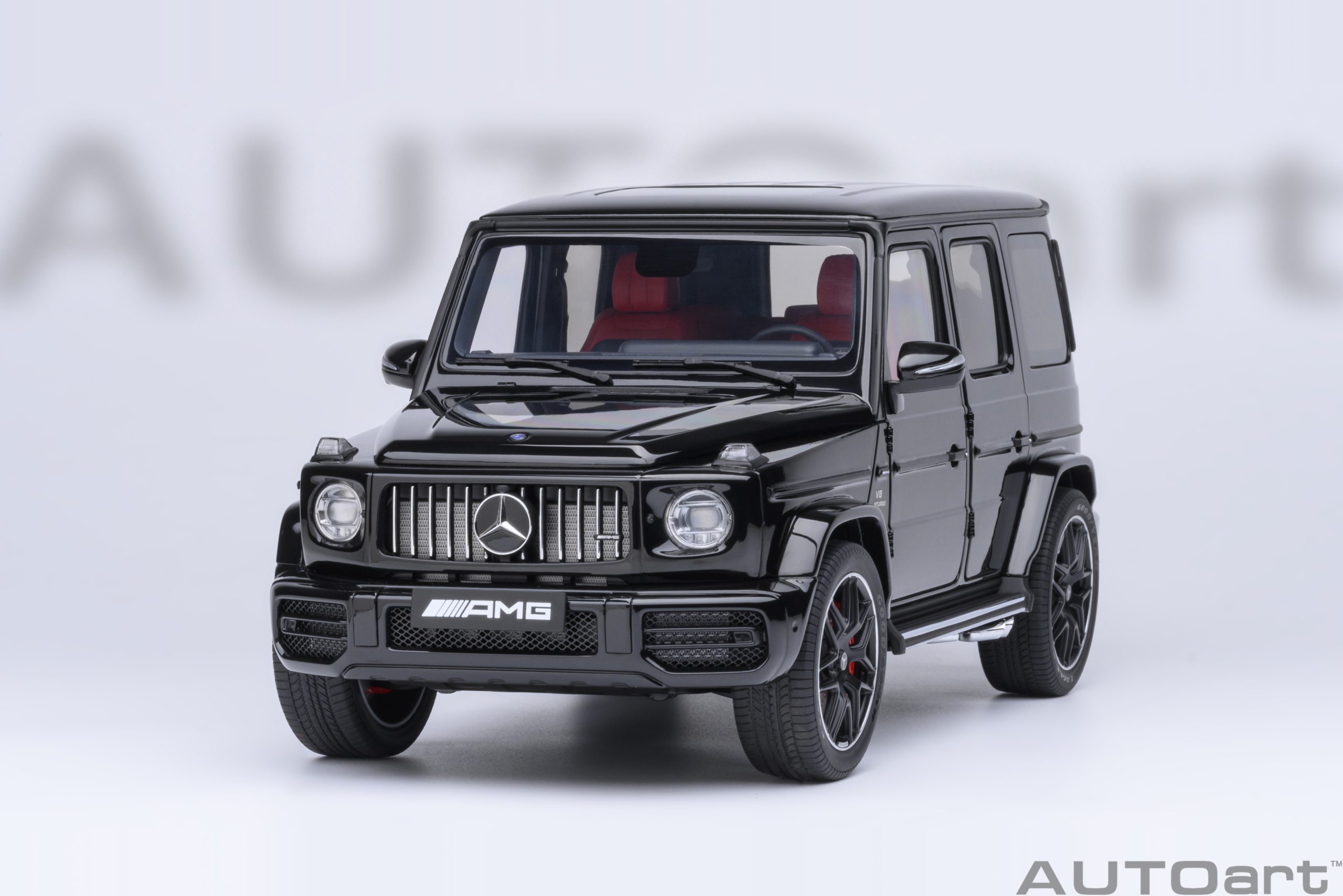 AUTOart メルセデスAMG G63 2019 1:18 - ブラック - modelcars24
