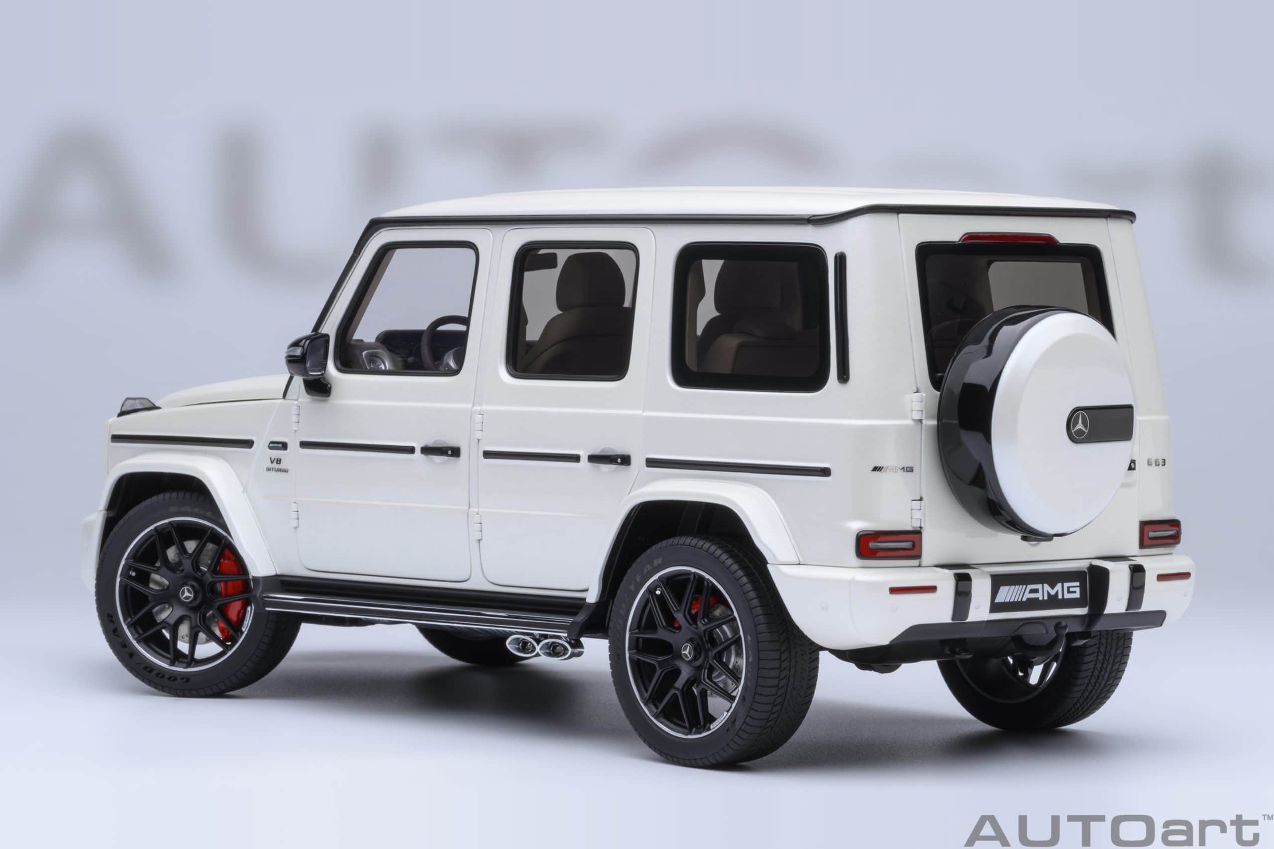 AUTOart Mercedes-AMG G63 2019 1:18 - Designo Brilliant White Metallic - Imagen 2