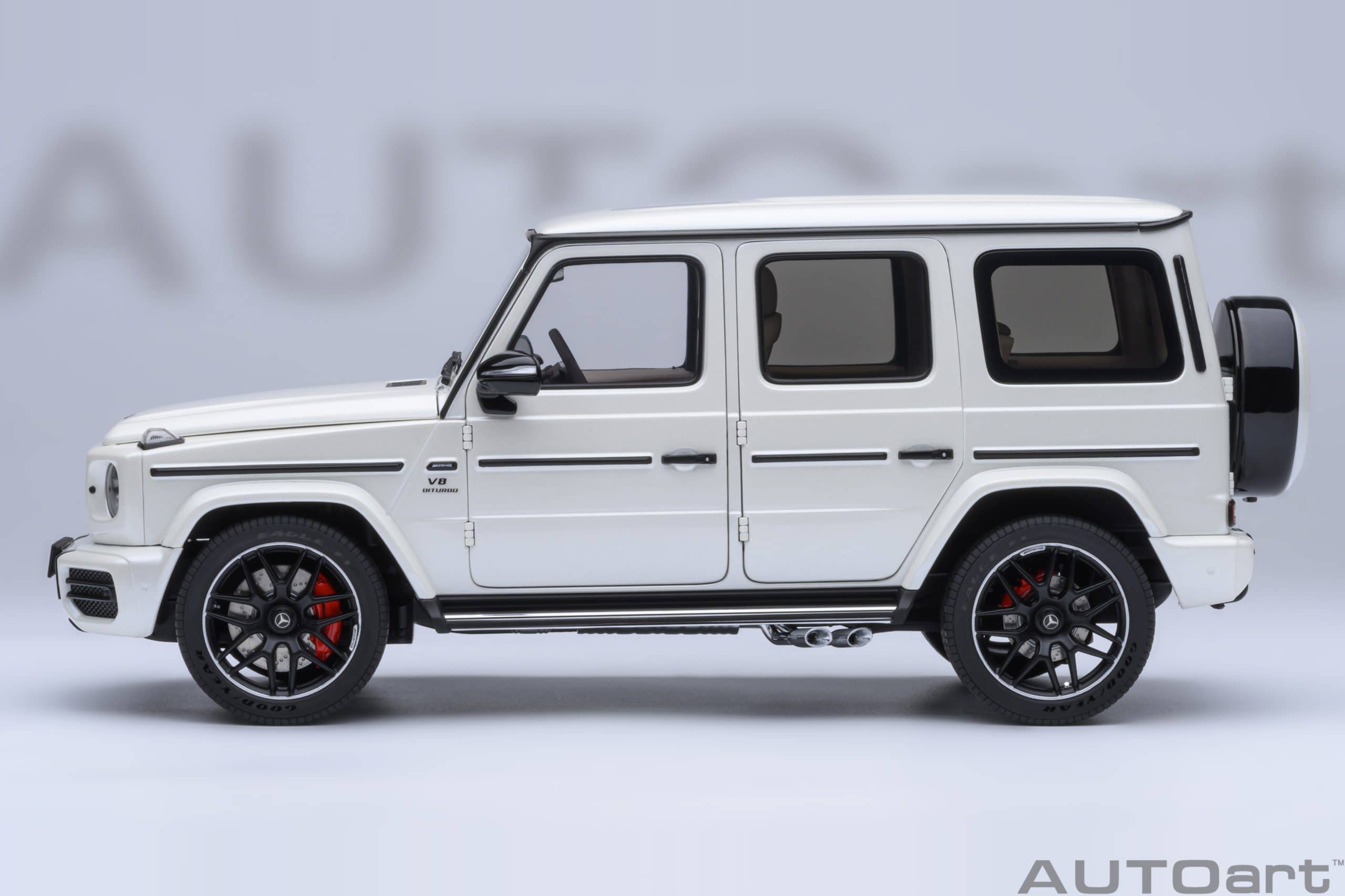 AUTOart Mercedes-AMG G63 2019 1:18 - Designo Brilliant White Metallic - Imagen 3